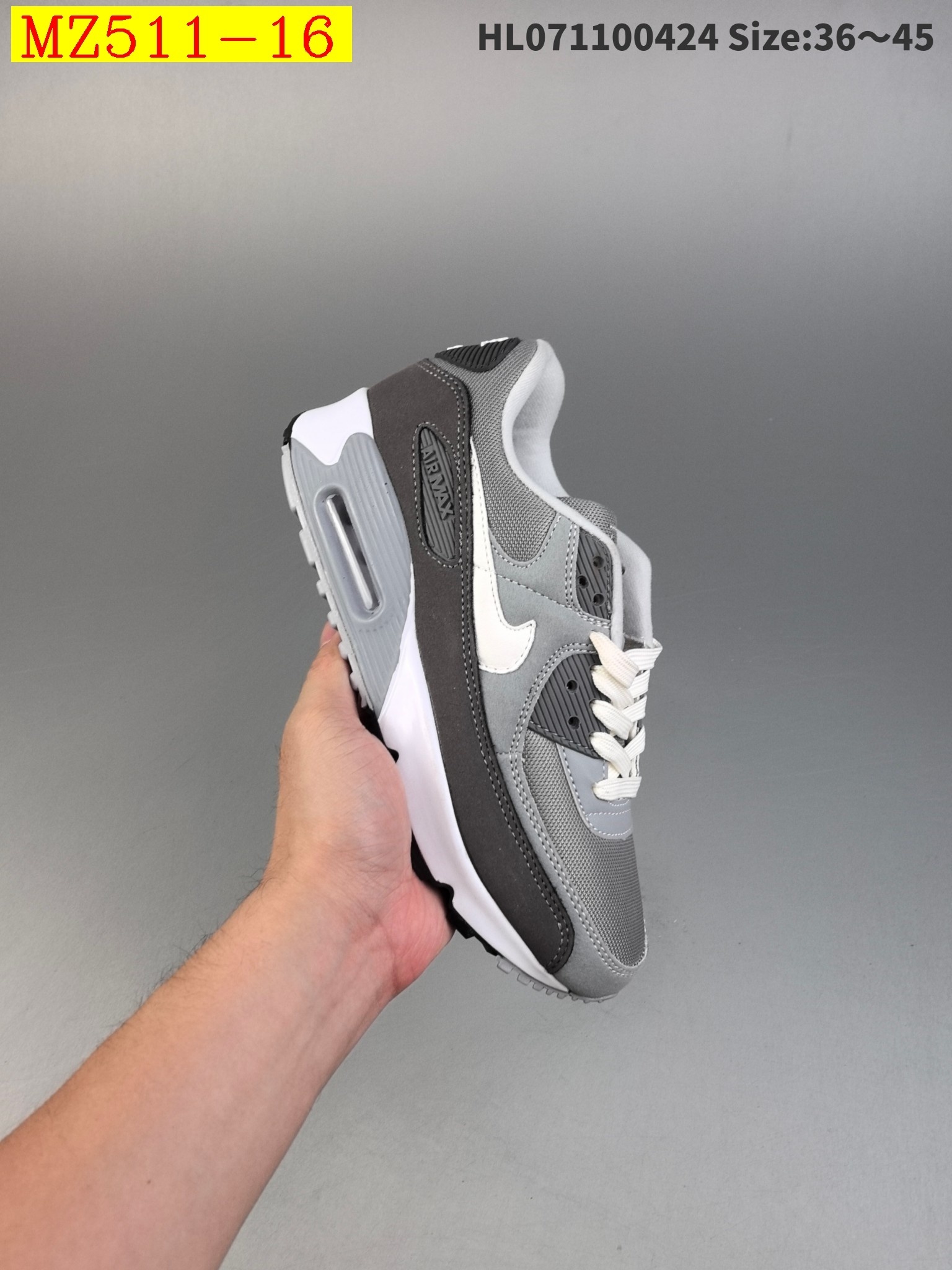 48$ Nike Air Max 90 EssentialWhite Red size 36-45 723220 MZ511 gallery