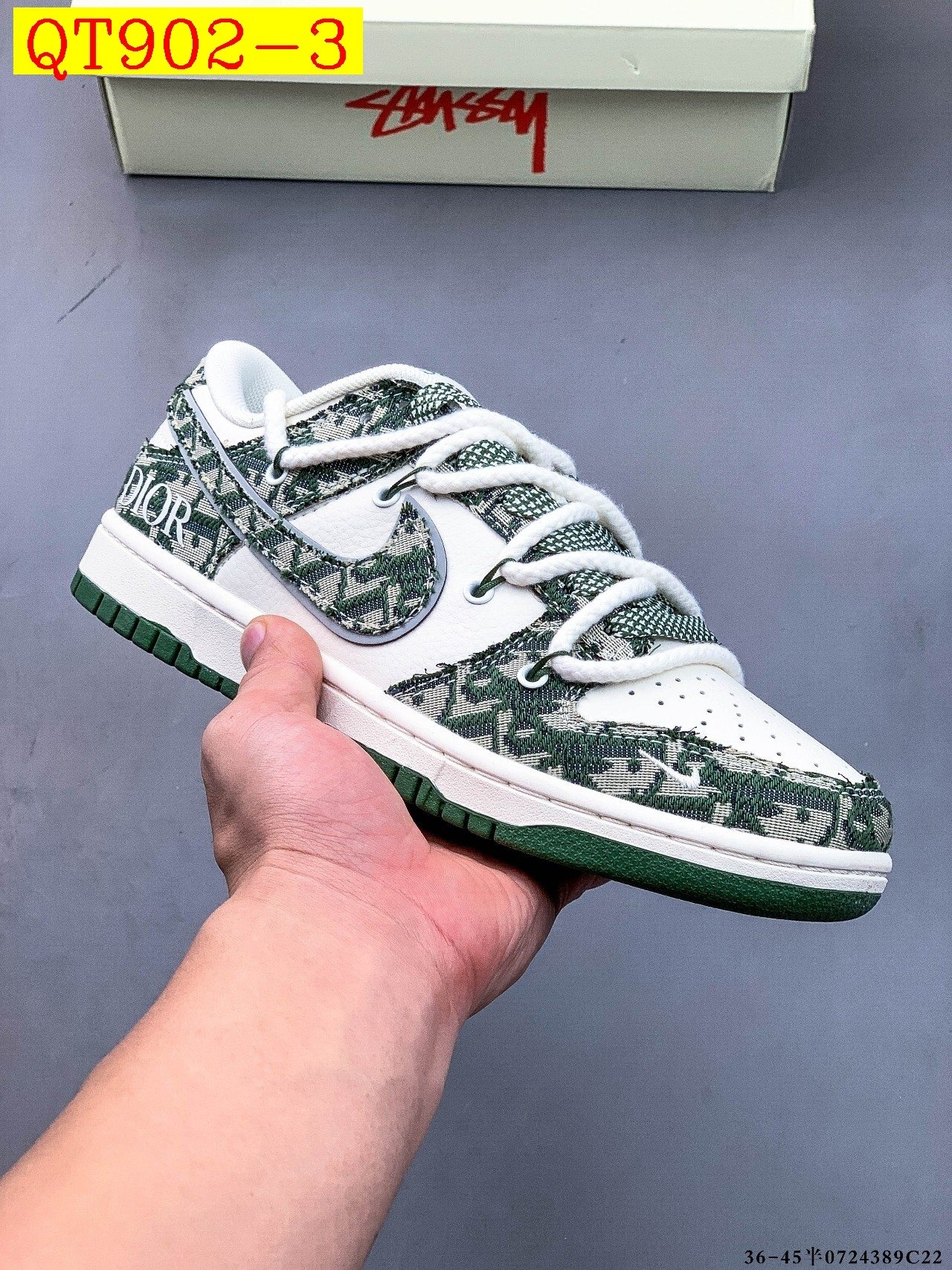 48$ Nike Dunk SB Low size 36-45 half 128250 QT902 gallery