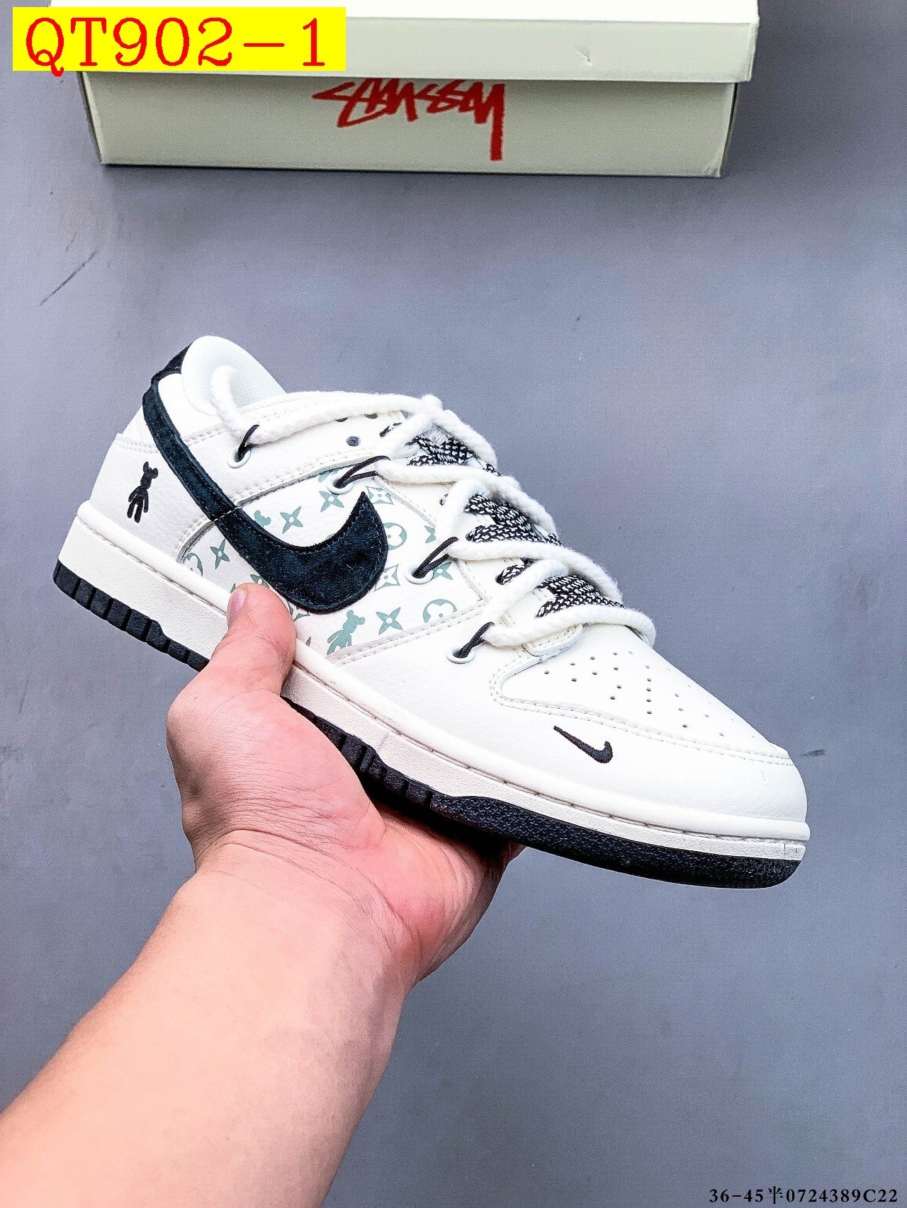 48$ Nike Dunk SB Low size 36-45 half 128250 QT902 gallery