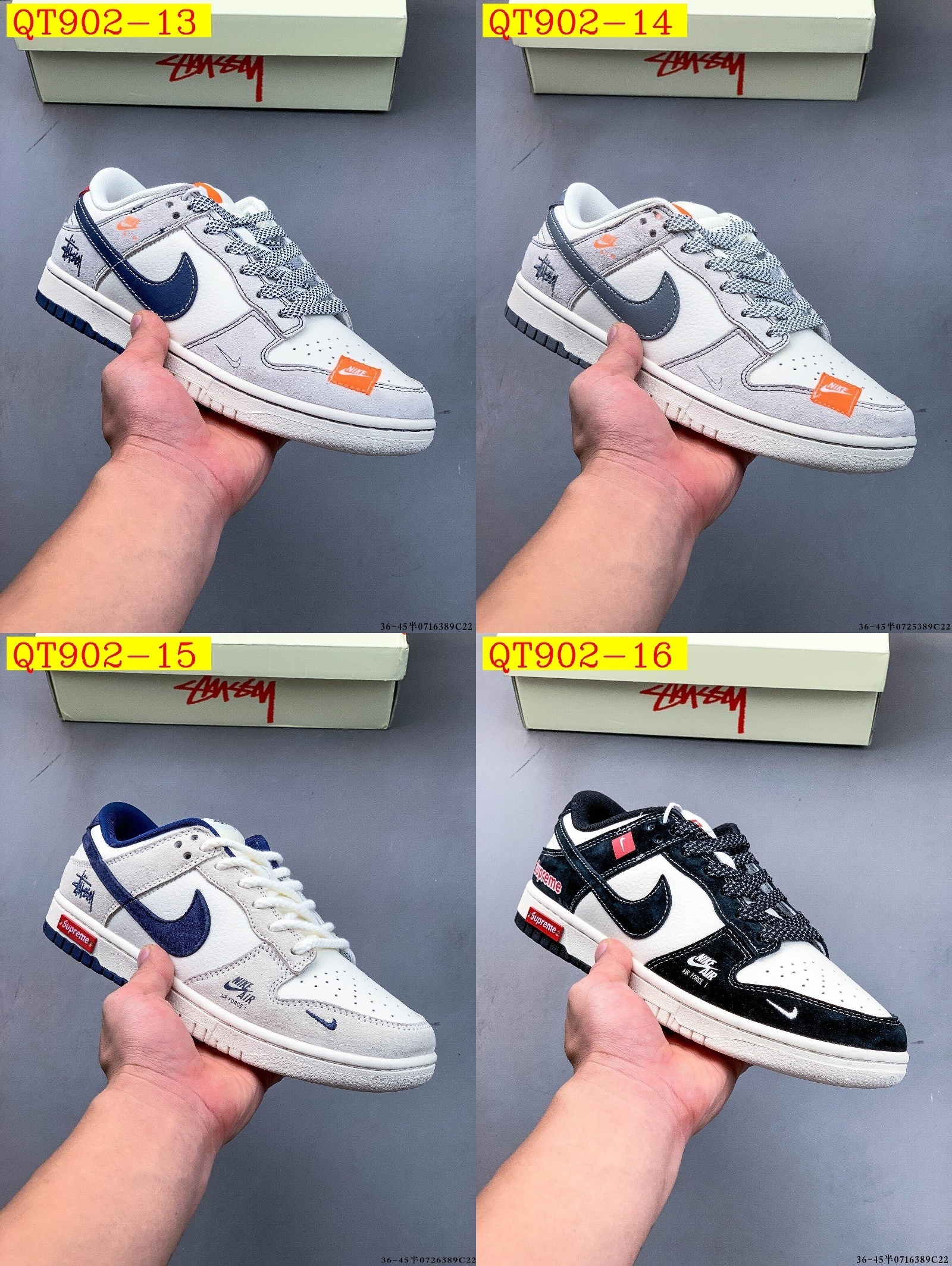 48$ Nike Dunk SB Low size 36-45 half 128250 QT902 gallery