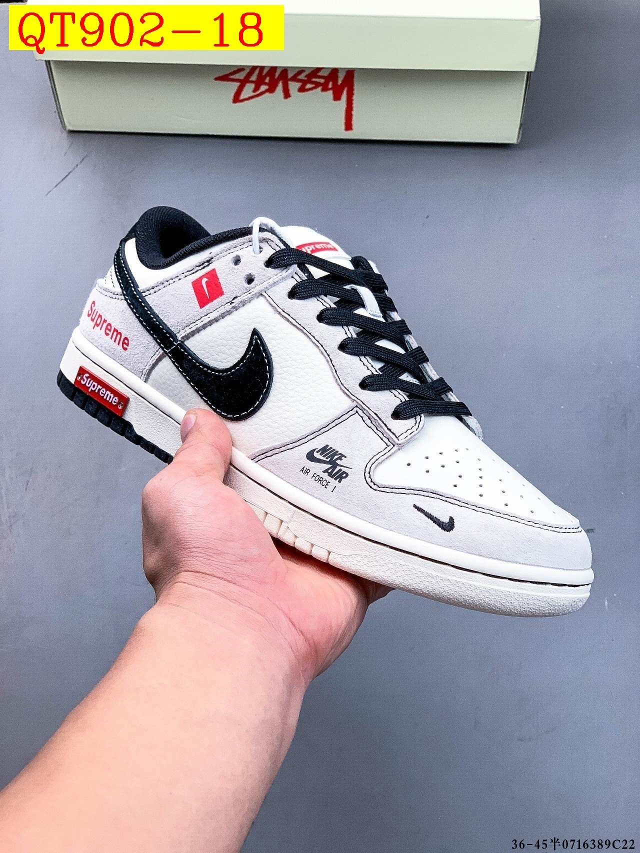 48$ Nike Dunk SB Low size 36-45 half 128250 QT902 gallery