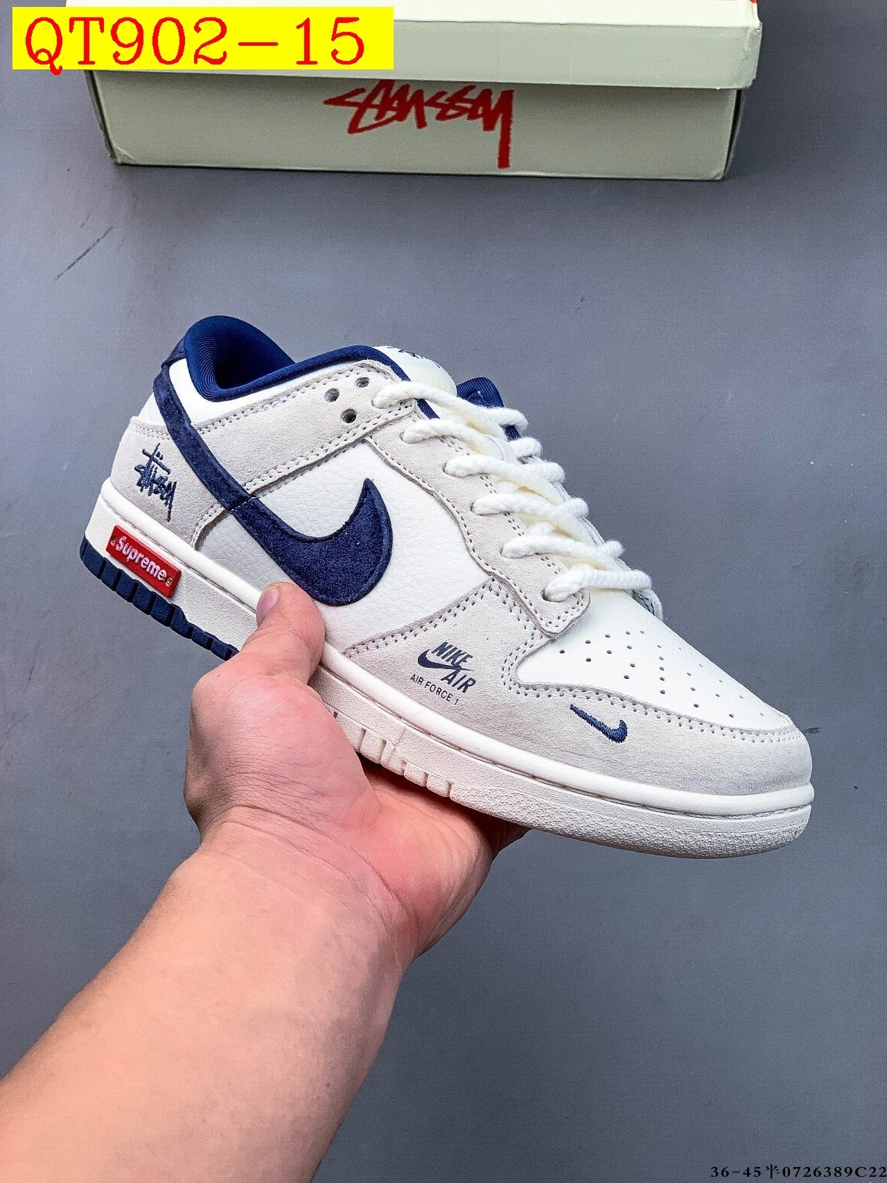 48$ Nike Dunk SB Low size 36-45 half 128250 QT902 gallery