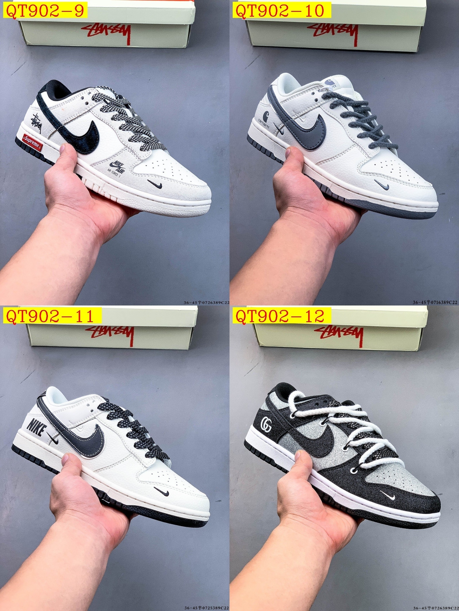 48$ Nike Dunk SB Low size 36-45 half 128250 QT902 gallery