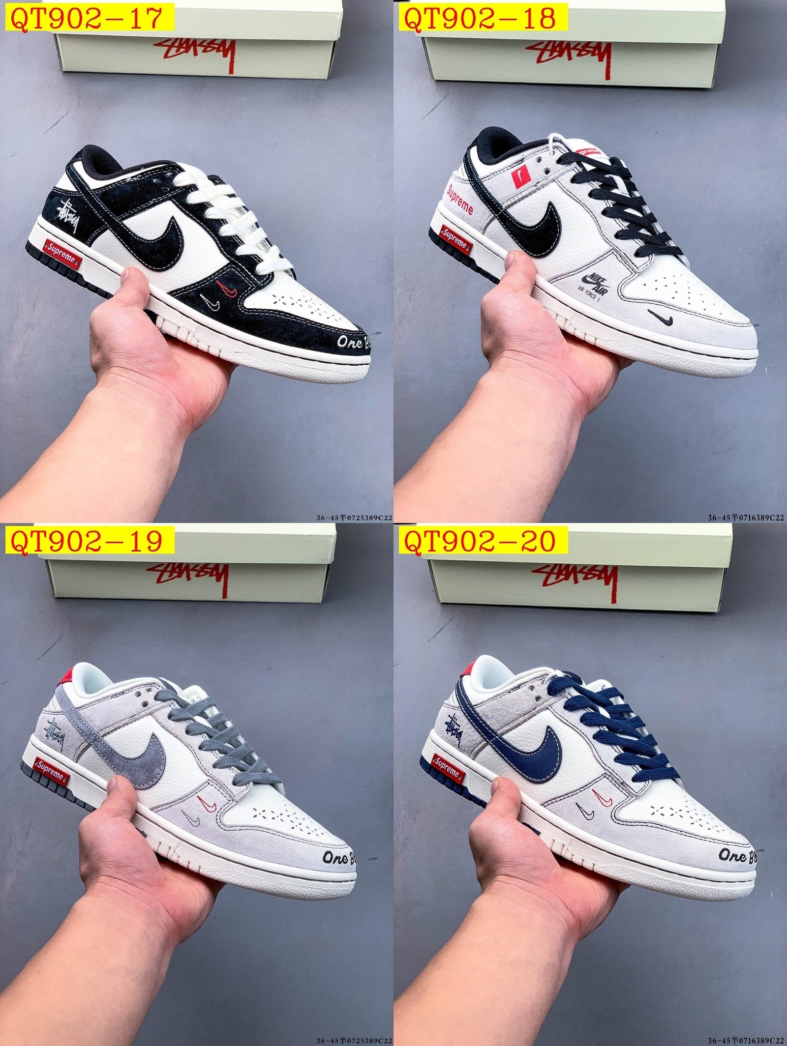 48$ Nike Dunk SB Low size 36-45 half 128250 QT902 gallery