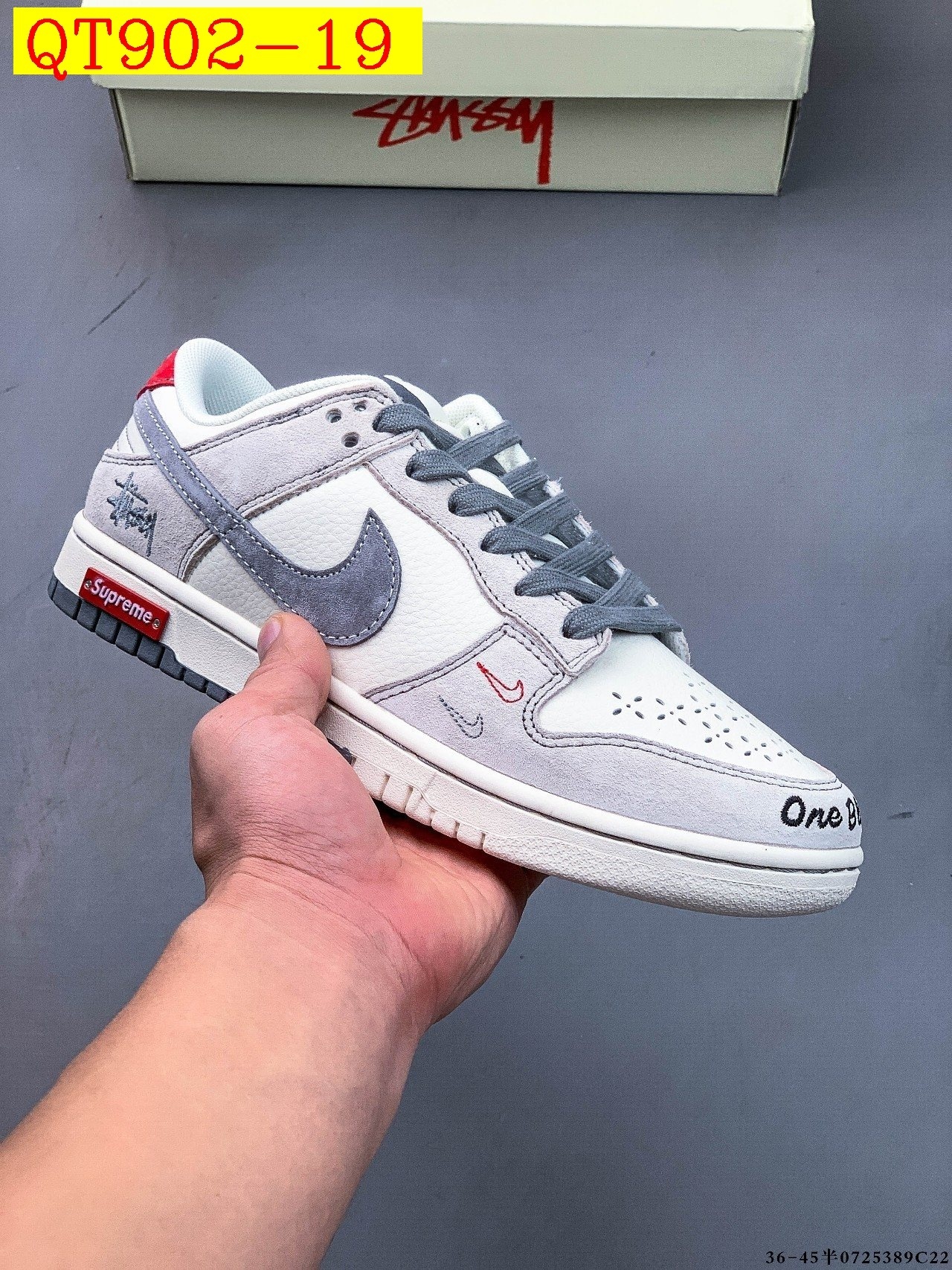 48$ Nike Dunk SB Low size 36-45 half 128250 QT902 gallery