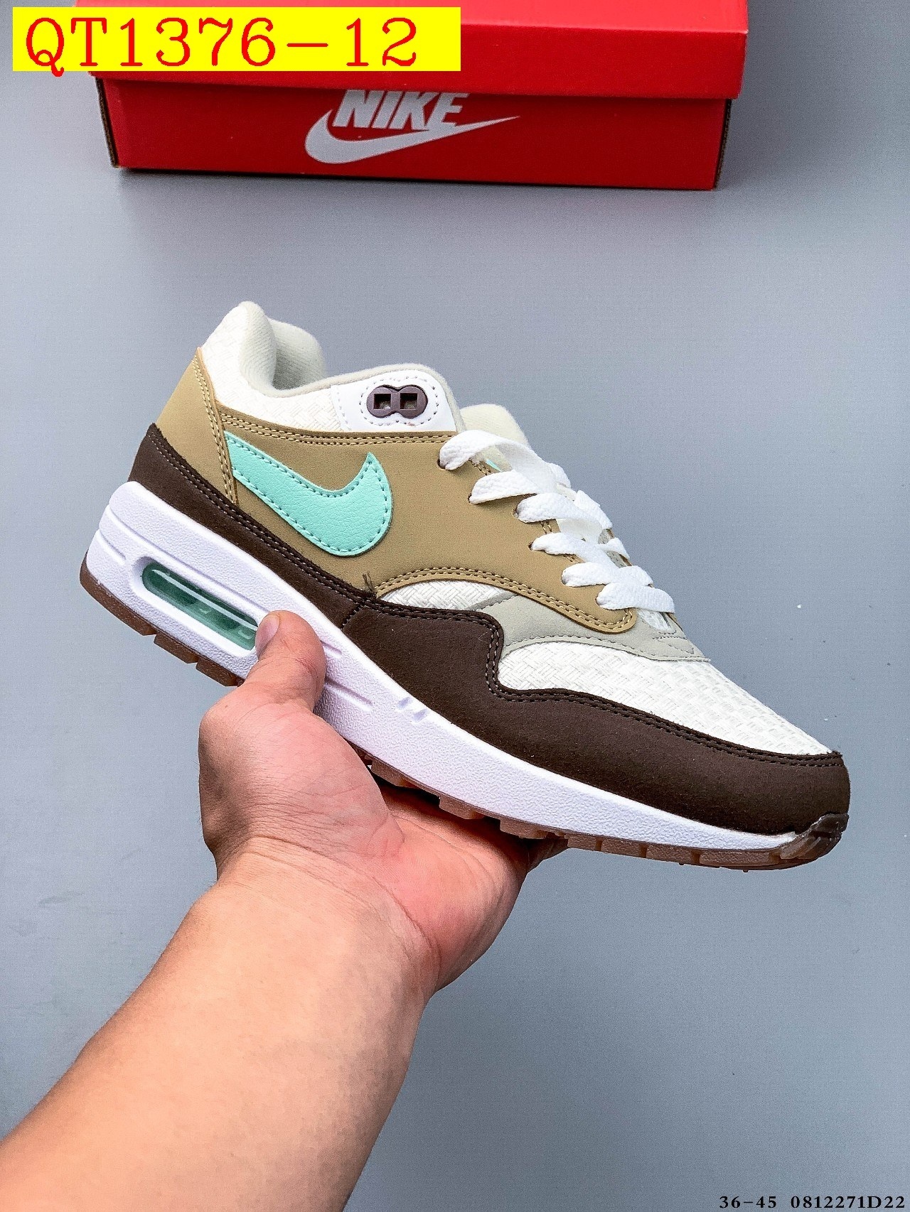 48$ Nike Nike Air Max 1 87 Size 36-45 425230 QT1376 gallery