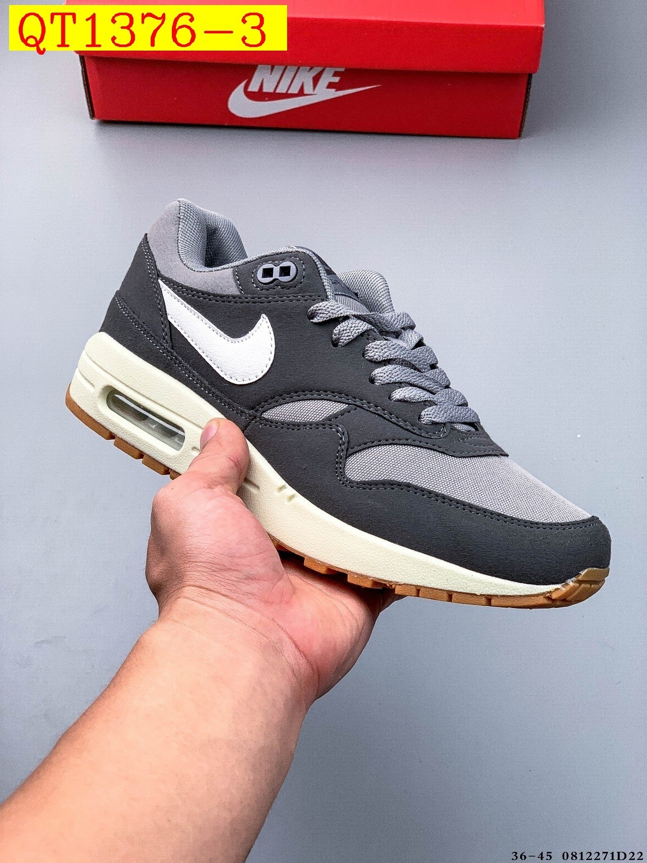 48$ Nike Nike Air Max 1 87 Size 36-45 425230 QT1376 gallery