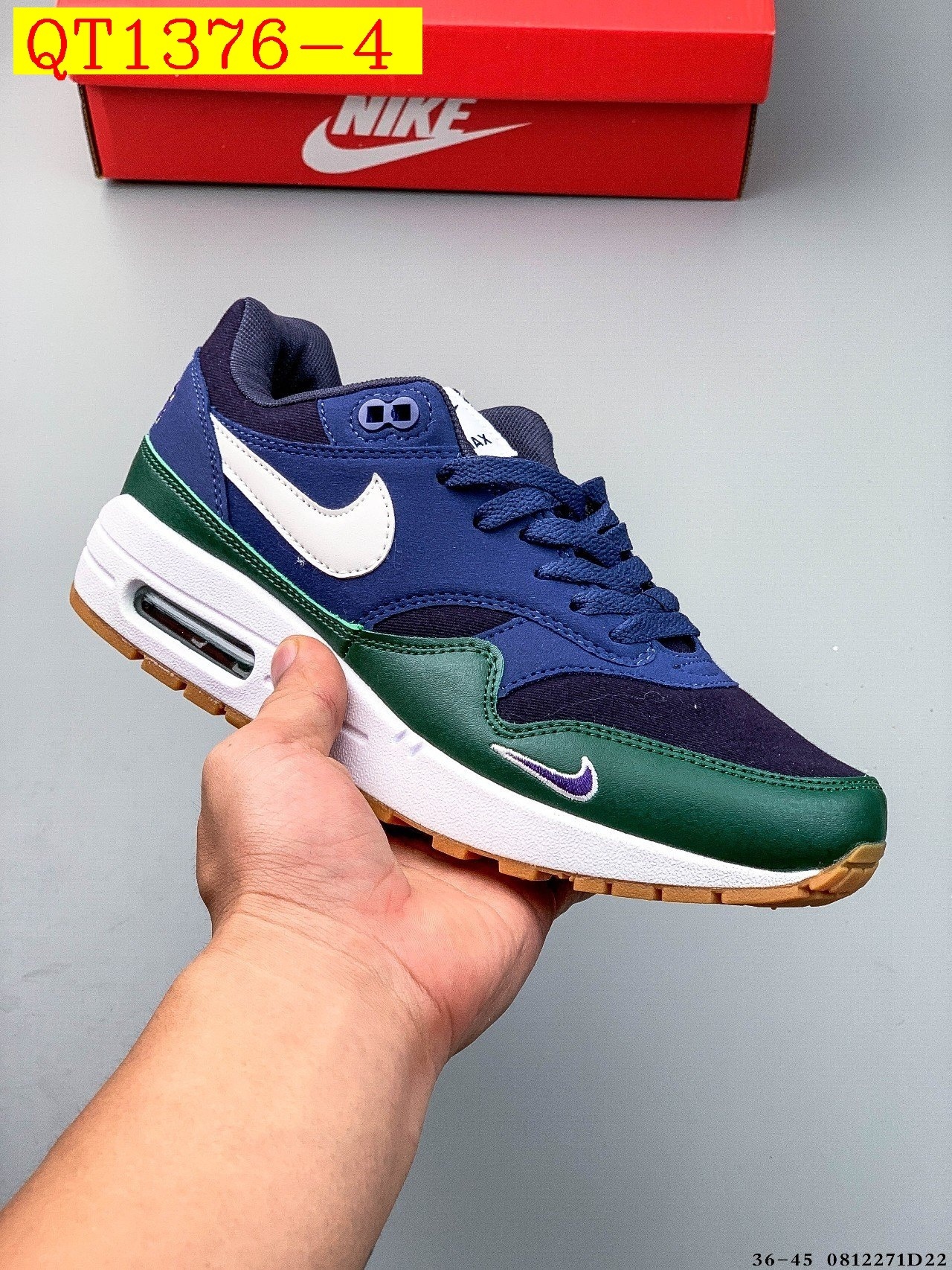 48$ Nike Nike Air Max 1 87 Size 36-45 425230 QT1376 gallery