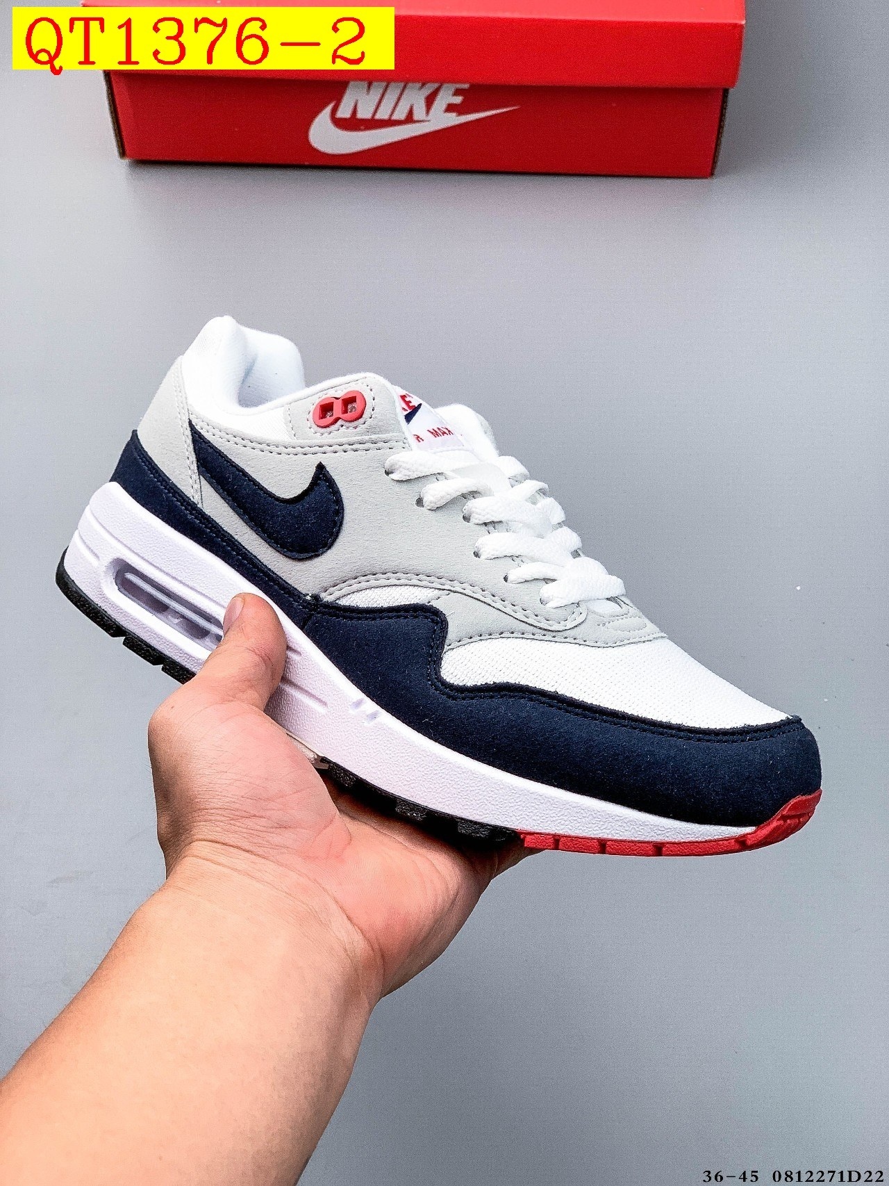 48$ Nike Nike Air Max 1 87 Size 36-45 425230 QT1376 gallery