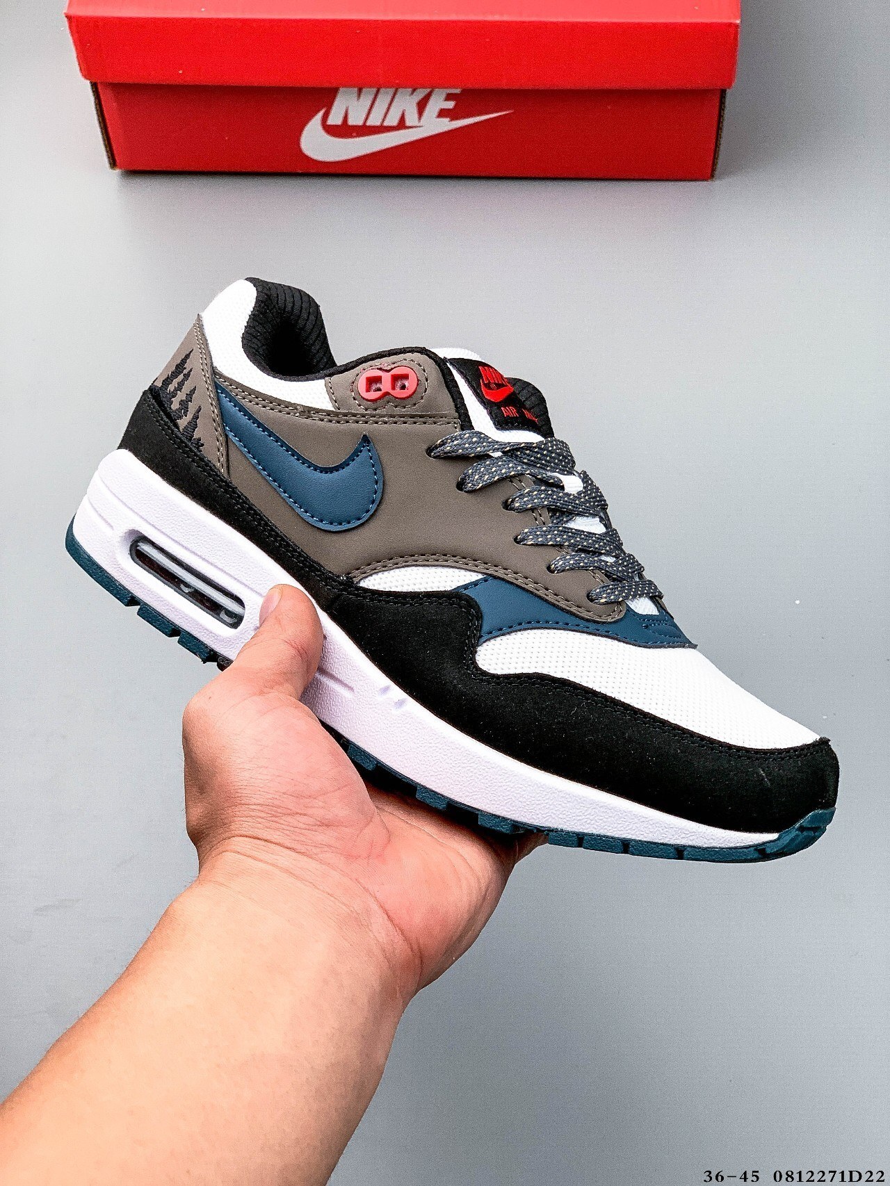 48$ Nike Nike Air Max 1 87 Size 36-45 425230 QT1376 gallery