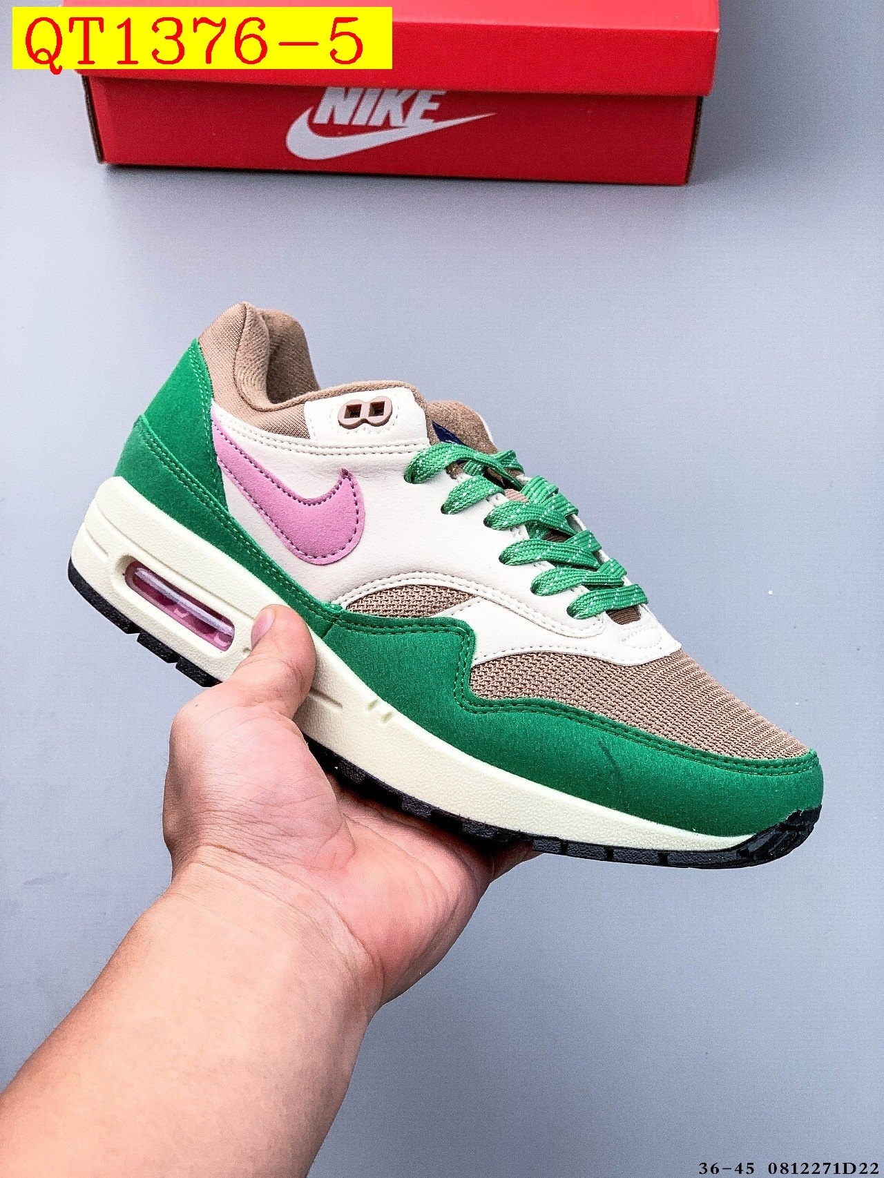 48$ Nike Nike Air Max 1 87 Size 36-45 425230 QT1376 gallery