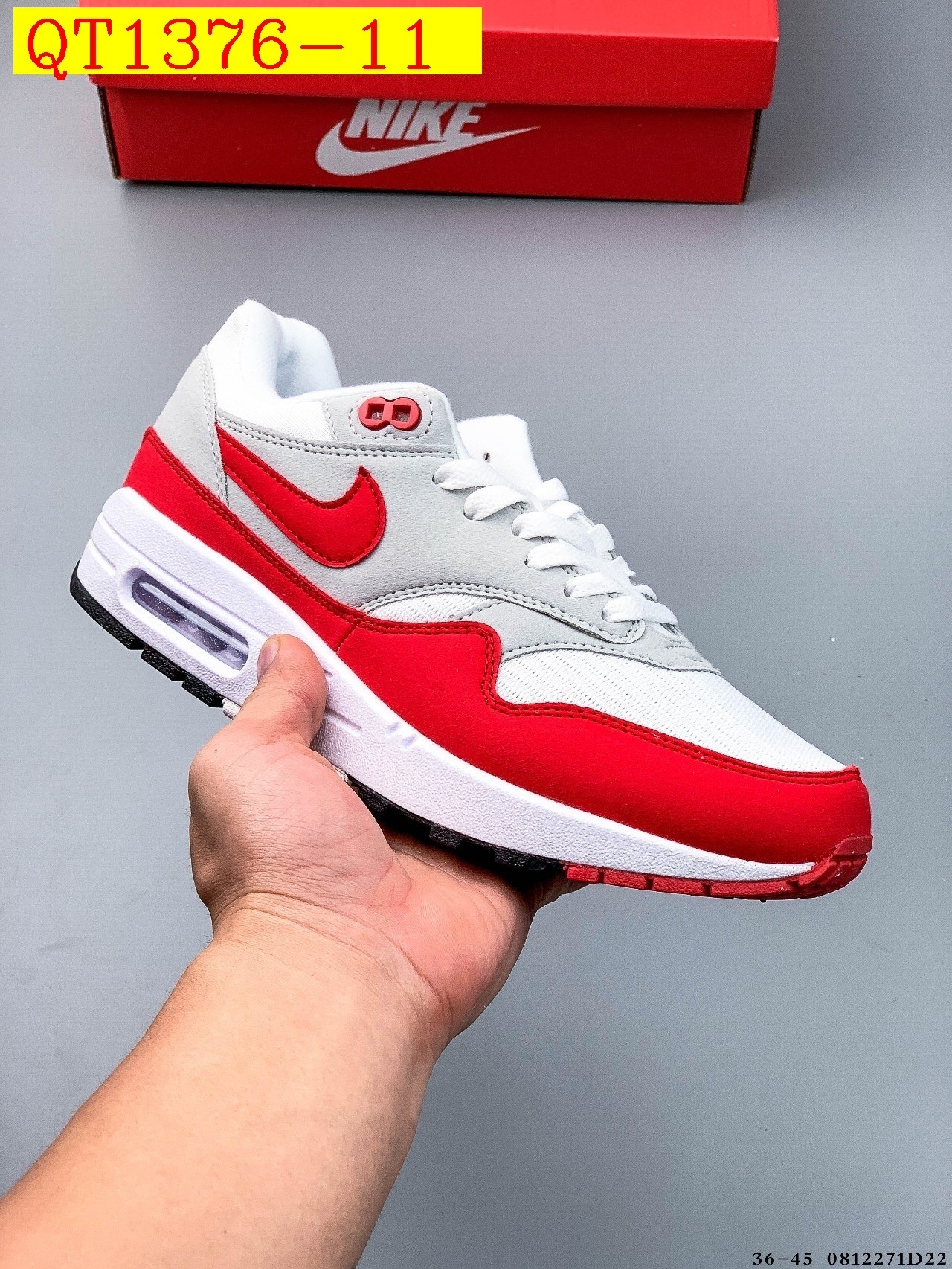 48$ Nike Nike Air Max 1 87 Size 36-45 425230 QT1376 gallery