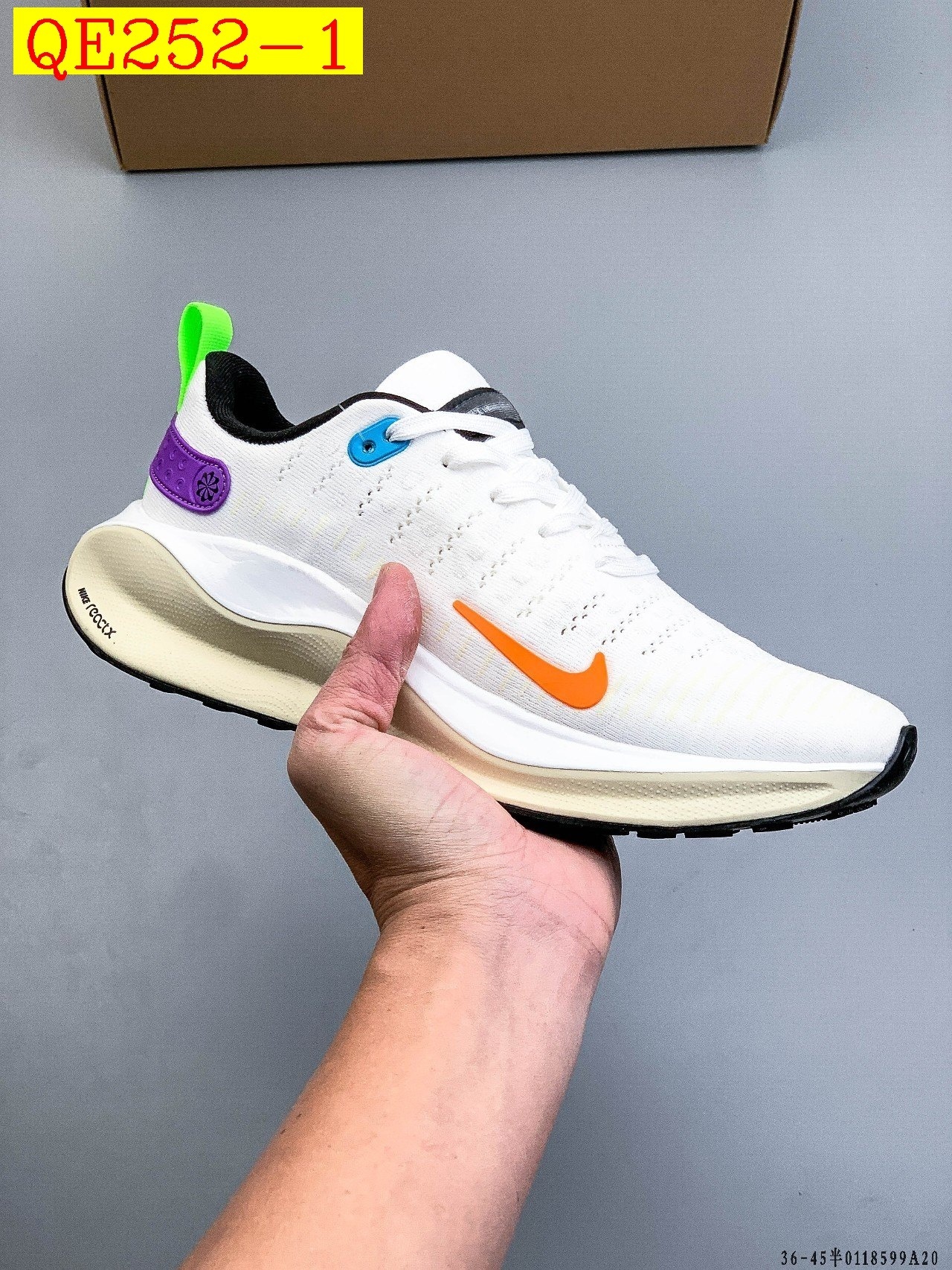 48$ Nike REACTX INFINITY RUN 4 GTX size 36-45 half 027050 QE252 gallery