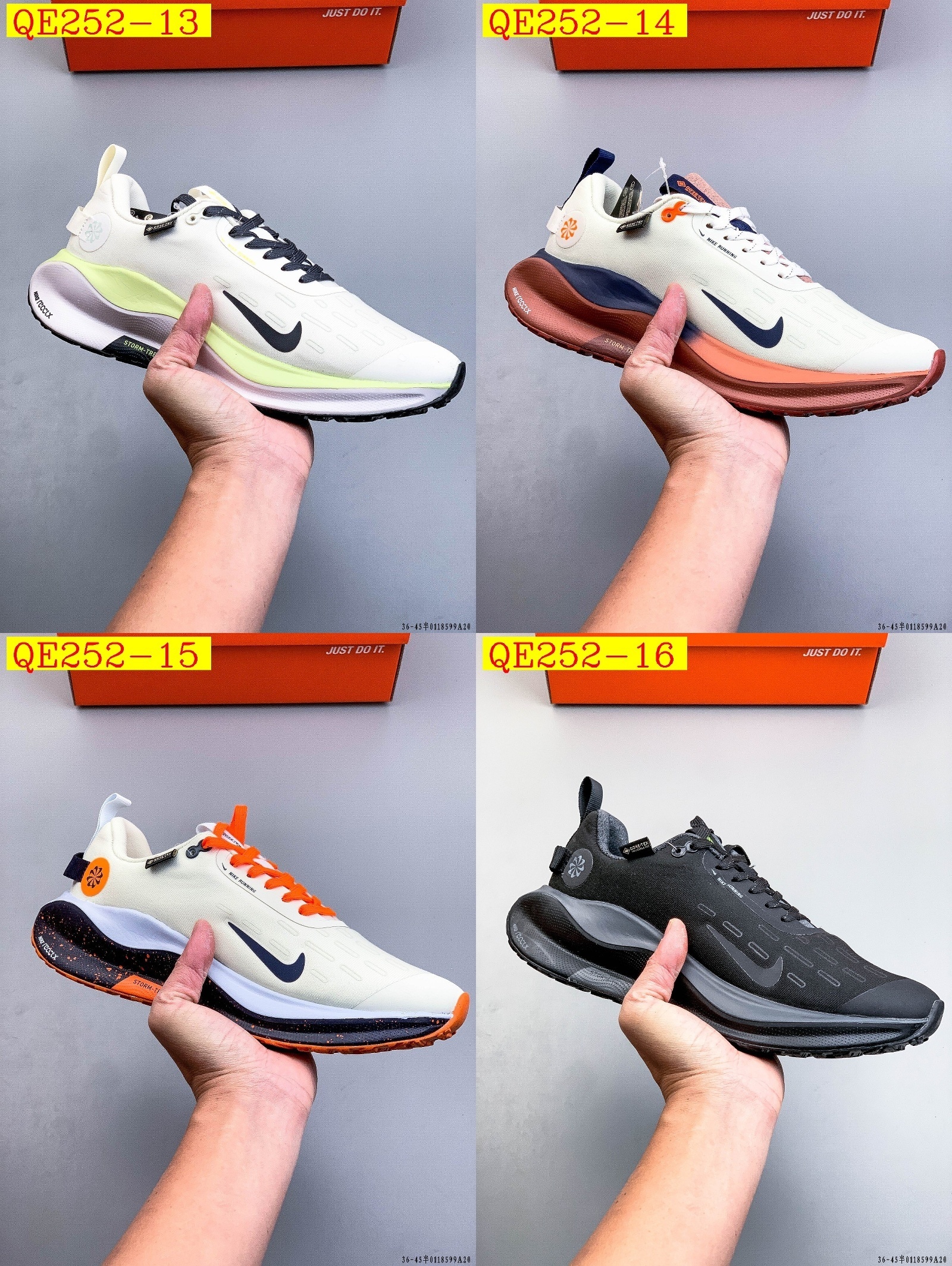 48$ Nike REACTX INFINITY RUN 4 GTX size 36-45 half 027050 QE252 gallery