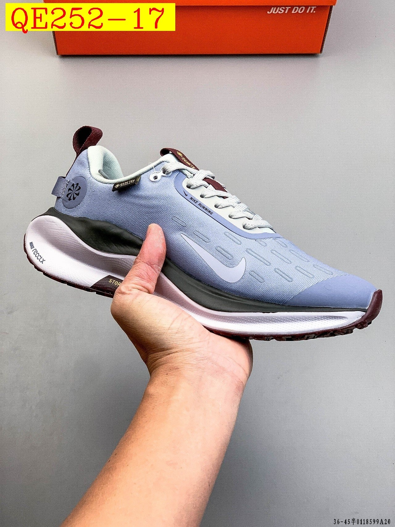 48$ Nike REACTX INFINITY RUN 4 GTX size 36-45 half 027050 QE252 gallery