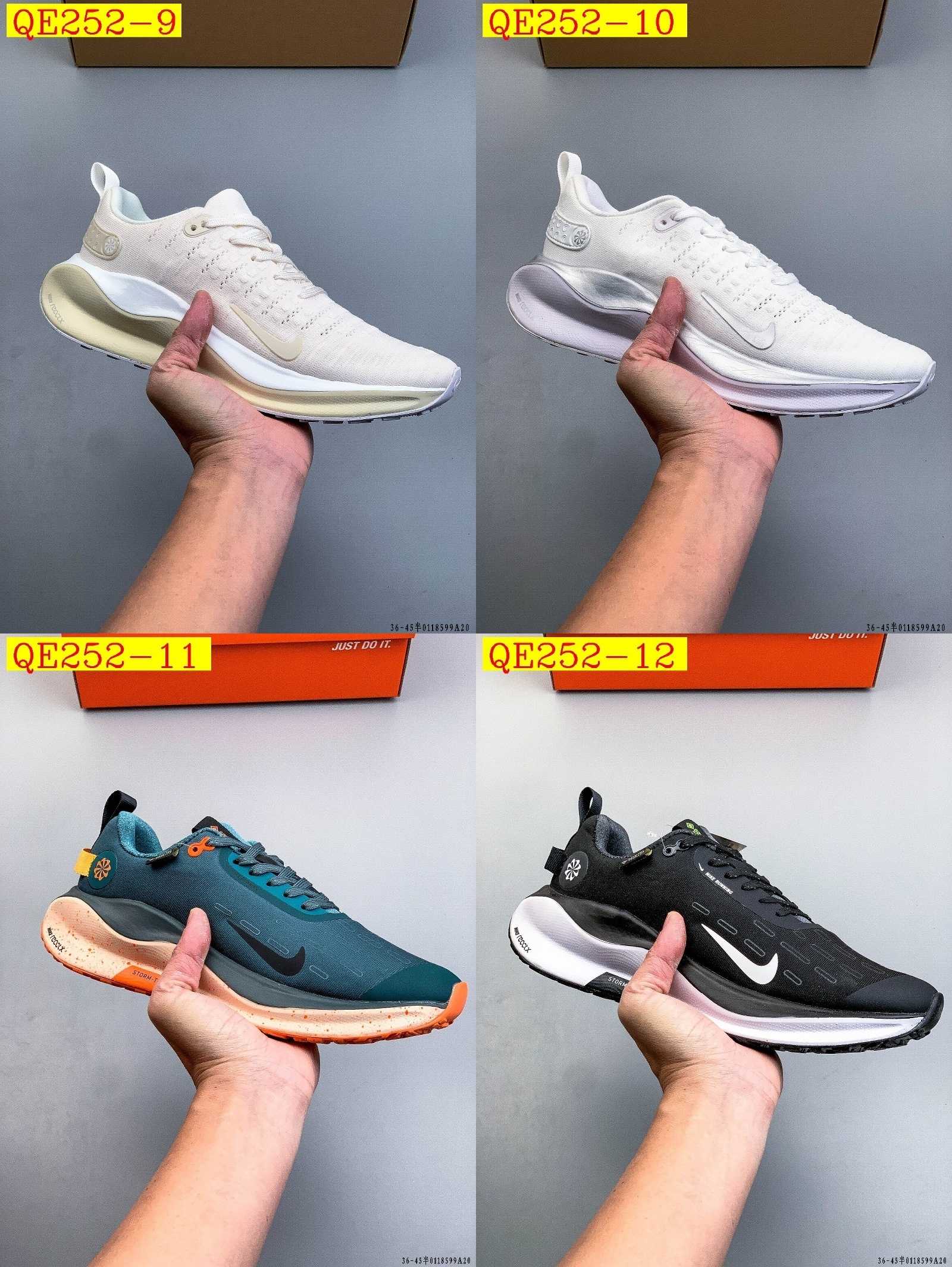 48$ Nike REACTX INFINITY RUN 4 GTX size 36-45 half 027050 QE252 gallery