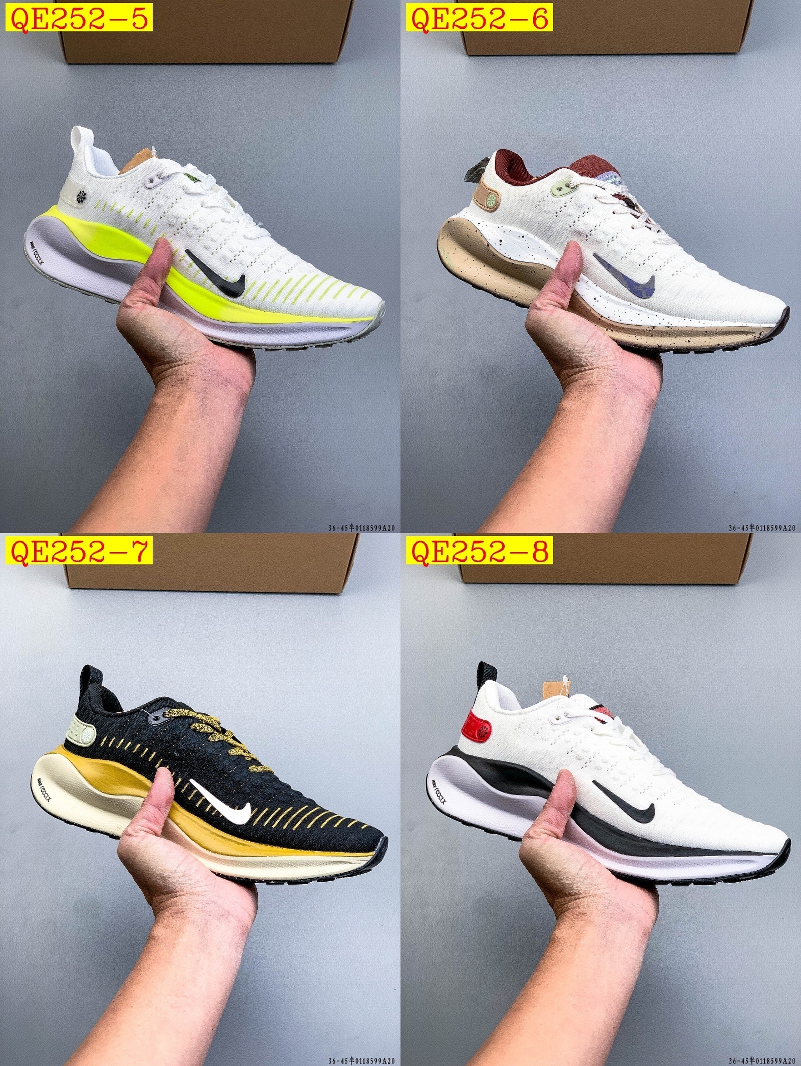 48$ Nike REACTX INFINITY RUN 4 GTX size 36-45 half 027050 QE252 gallery