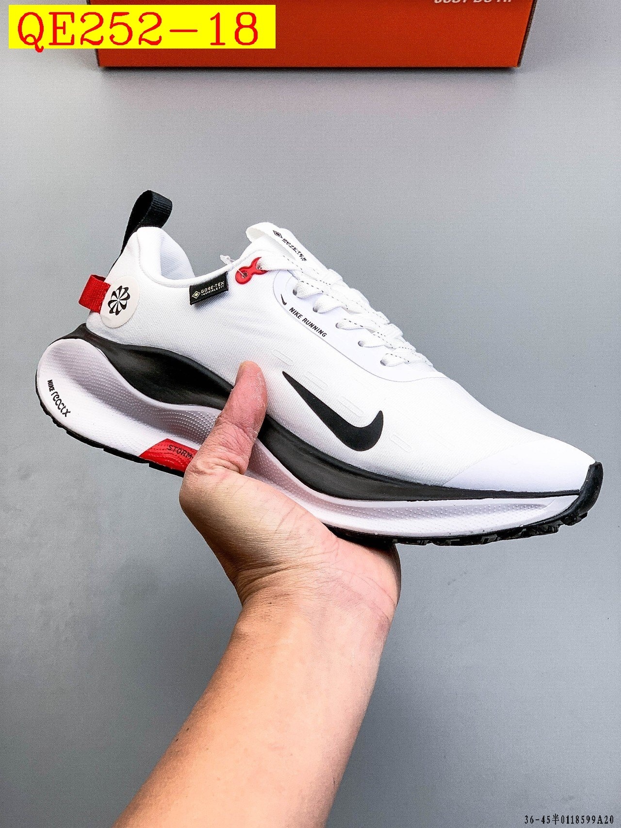 48$ Nike REACTX INFINITY RUN 4 GTX size 36-45 half 027050 QE252 gallery