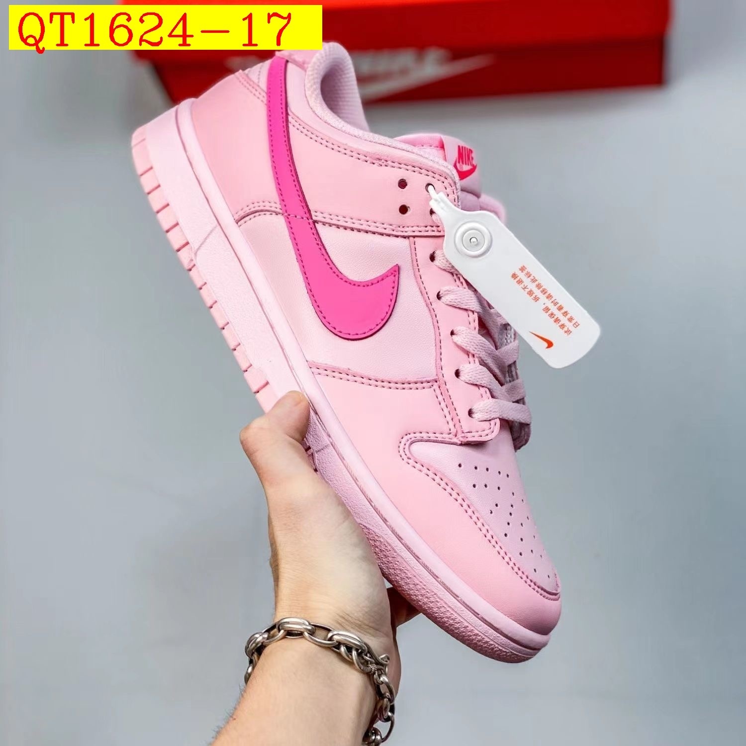 48$ Nike SB Dunk Low Size 36-45 half 923200 QT1624 gallery