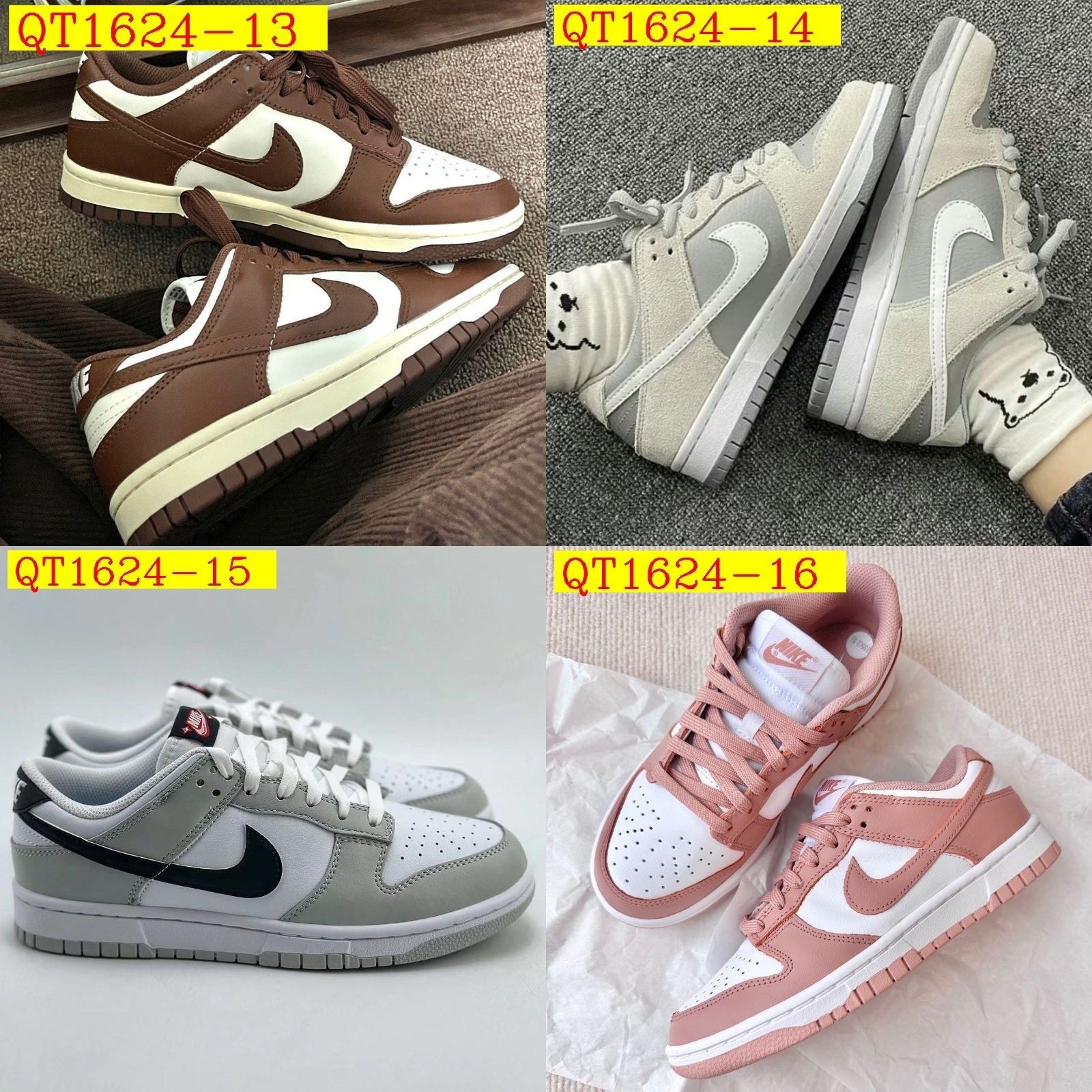 48$ Nike SB Dunk Low Size 36-45 half 923200 QT1624 gallery