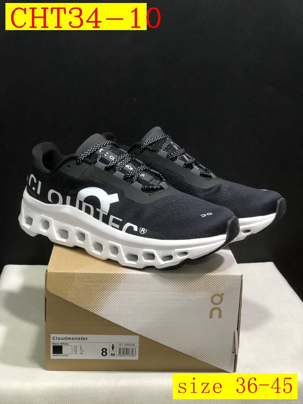 48$ On Cloudmonster 1 size 36-45 CHT34 gallery
