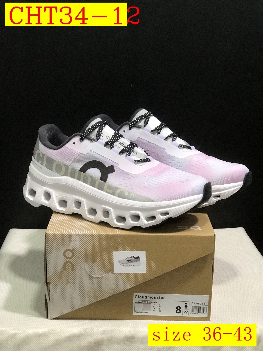 48$ On Cloudmonster 1 size 36-45 CHT34 gallery