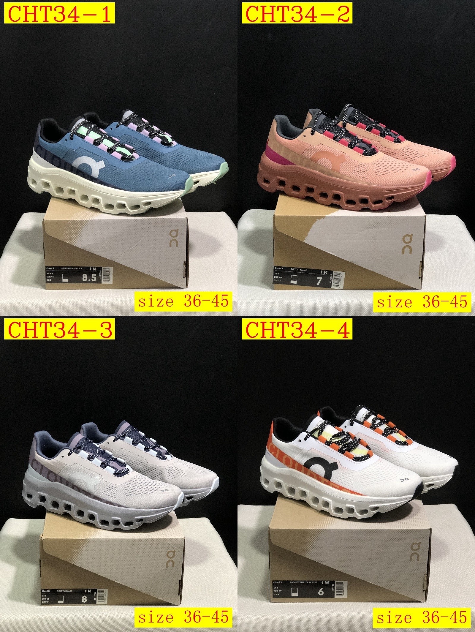 48$ On Cloudmonster 1 size 36-45 CHT34 gallery