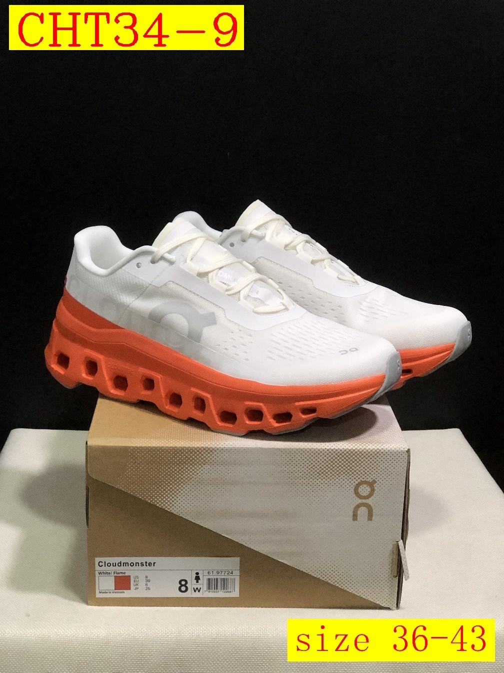 48$ On Cloudmonster 1 size 36-45 CHT34 gallery