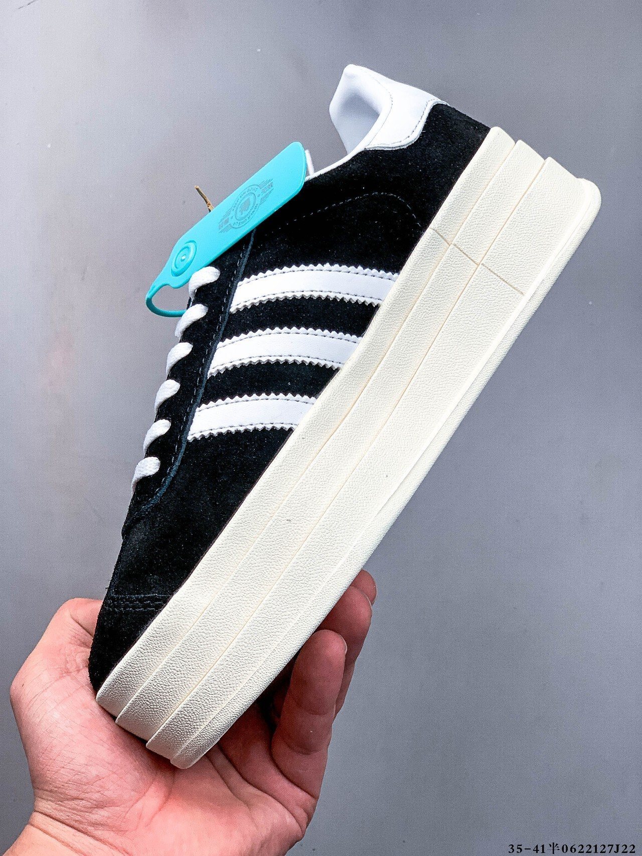 48$ Top Quality Adidas Gazelle Bold W size 36-45 half 720230 QT350 gallery