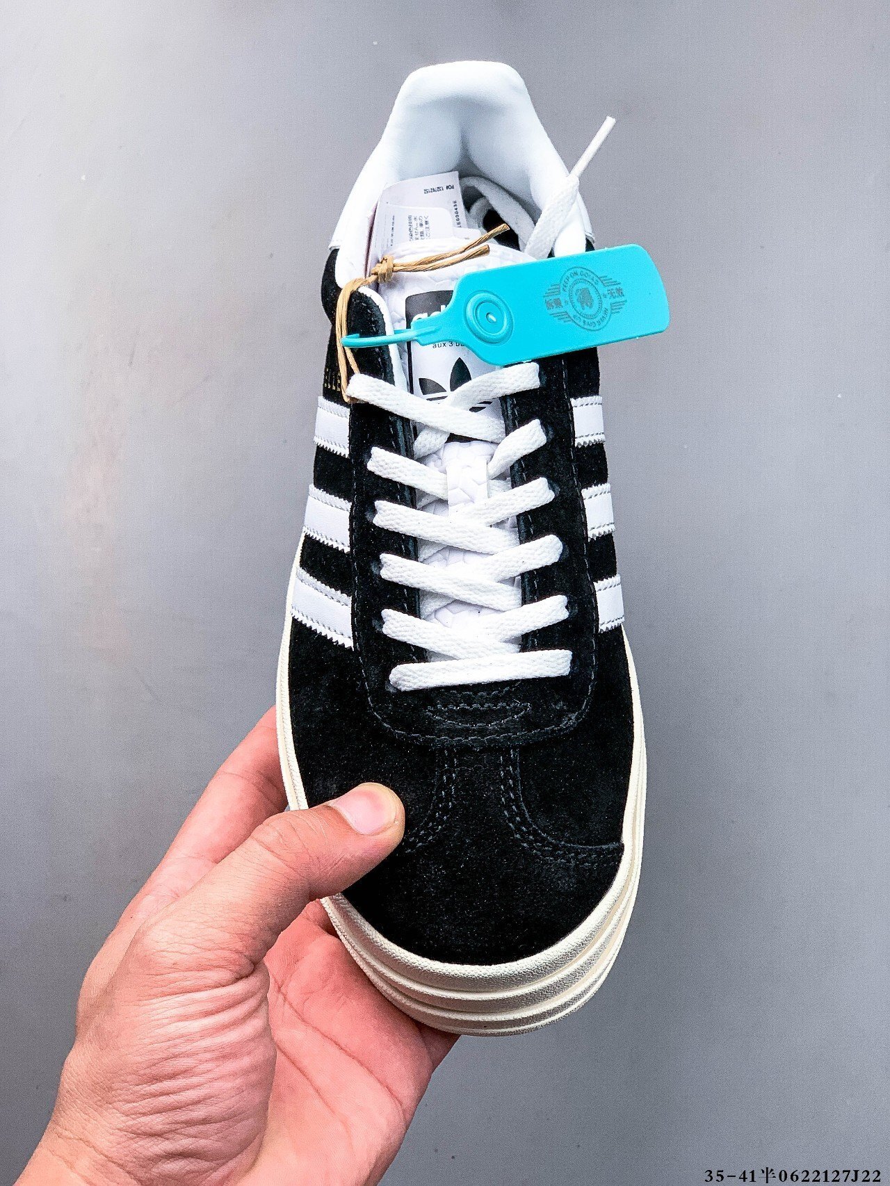 48$ Top Quality Adidas Gazelle Bold W size 36-45 half 720230 QT350 gallery