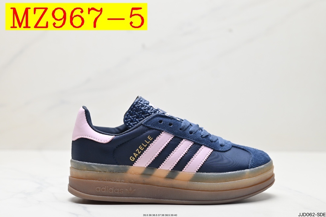 48$ Top Quality adidas Originals Gazelle Bold W half size 36-42 227250 MZ967 gallery