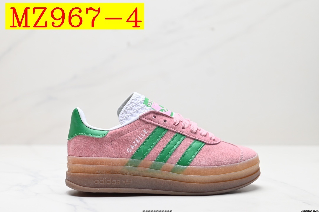 48$ Top Quality adidas Originals Gazelle Bold W half size 36-42 227250 MZ967 gallery
