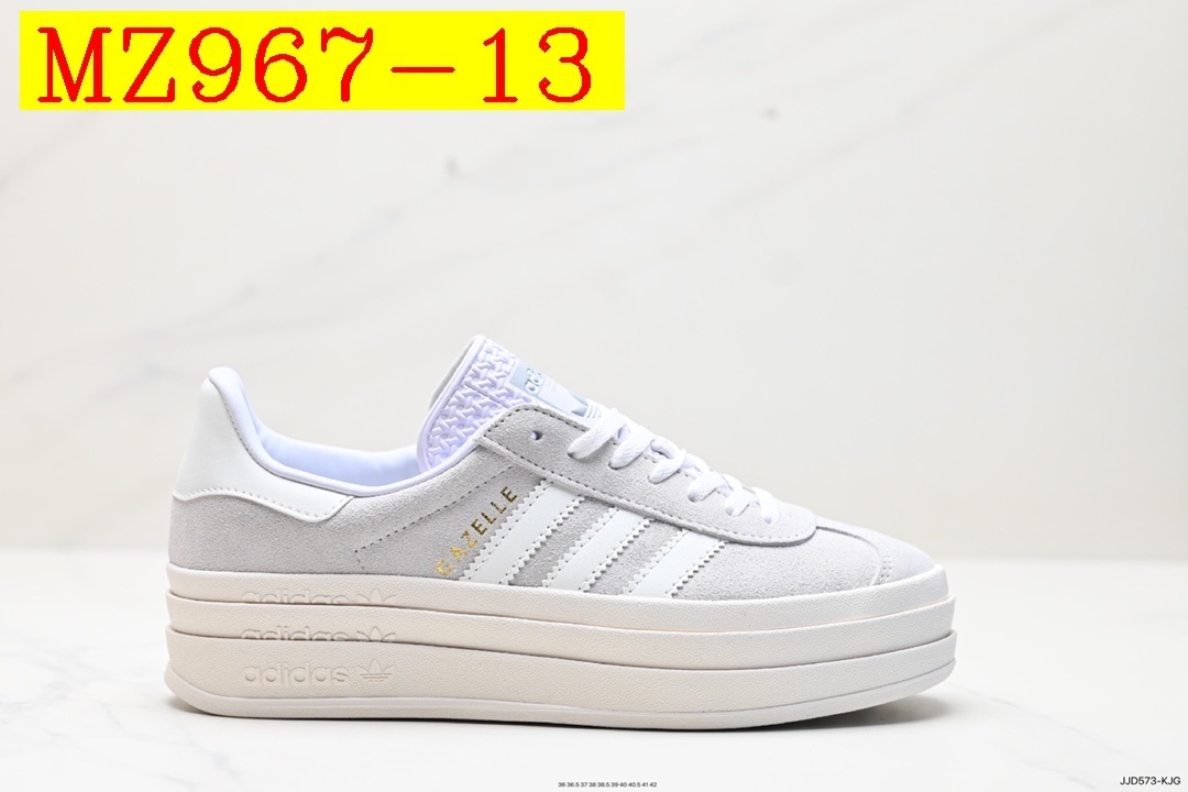 48$ Top Quality adidas Originals Gazelle Bold W half size 36-42 227250 MZ967 gallery