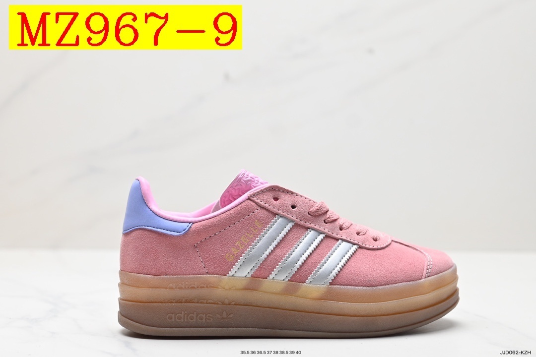 48$ Top Quality adidas Originals Gazelle Bold W half size 36-42 227250 MZ967 gallery