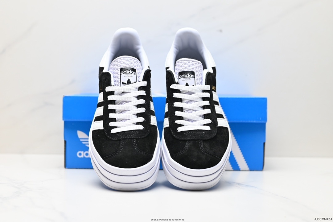 48$ Top Quality adidas Originals Gazelle Bold W half size 36-42 227250 MZ967 gallery