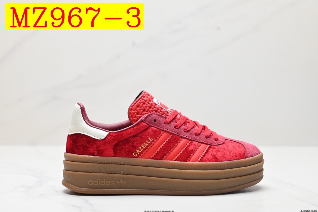 48$ Top Quality adidas Originals Gazelle Bold W half size 36-42 227250 MZ967 gallery