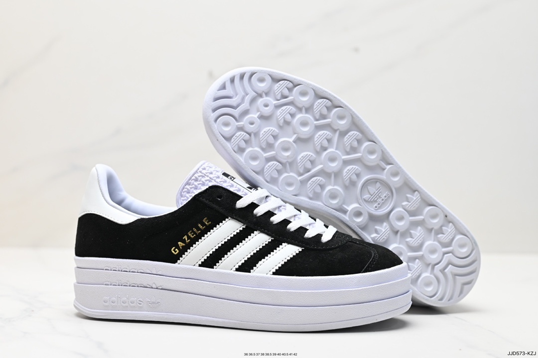 48$ Top Quality adidas Originals Gazelle Bold W half size 36-42 227250 MZ967 gallery