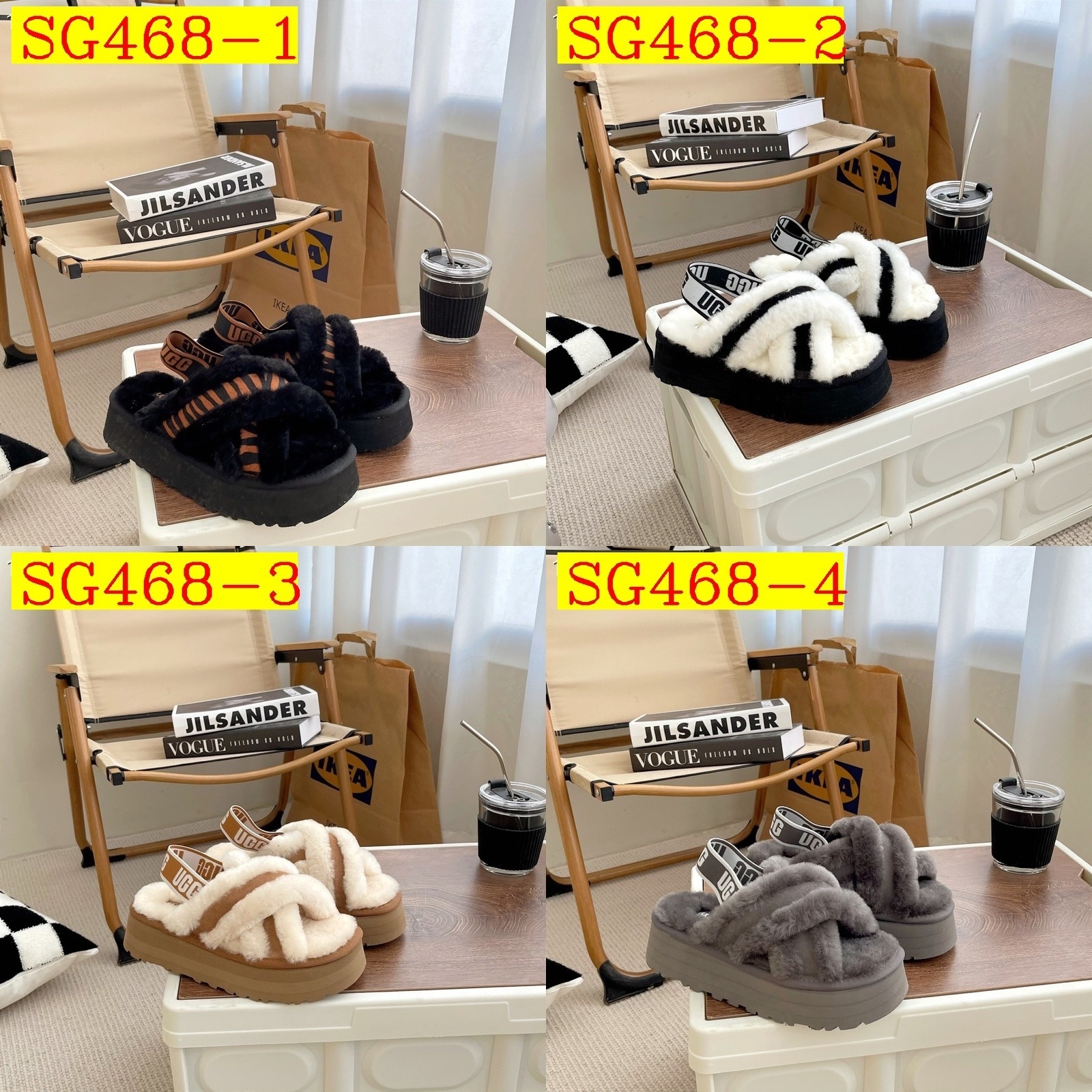 48$ UGG size 36-45 324340 SG468 gallery