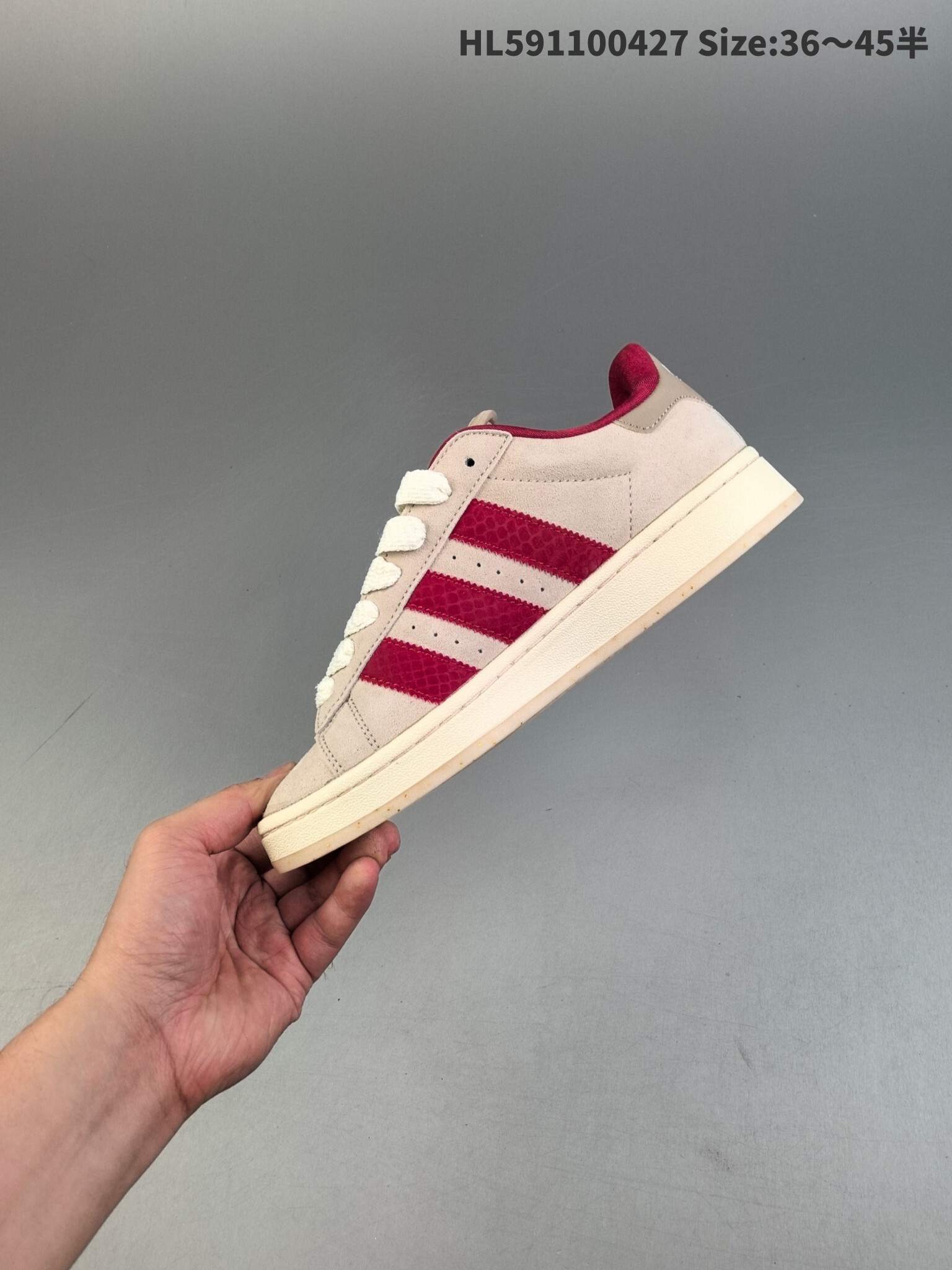 48$ adidas BAD BUBBY CAMPUS 00S SHOES half size 36-45 024290 MZ769 gallery