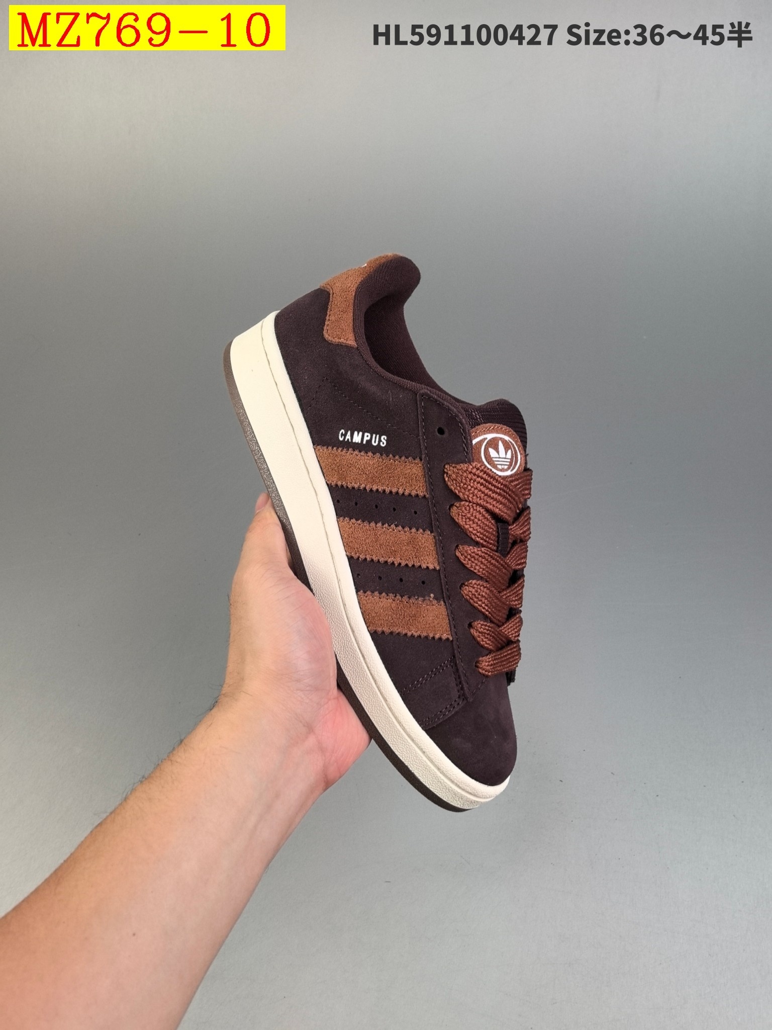 48$ adidas BAD BUBBY CAMPUS 00S SHOES half size 36-45 024290 MZ769 gallery