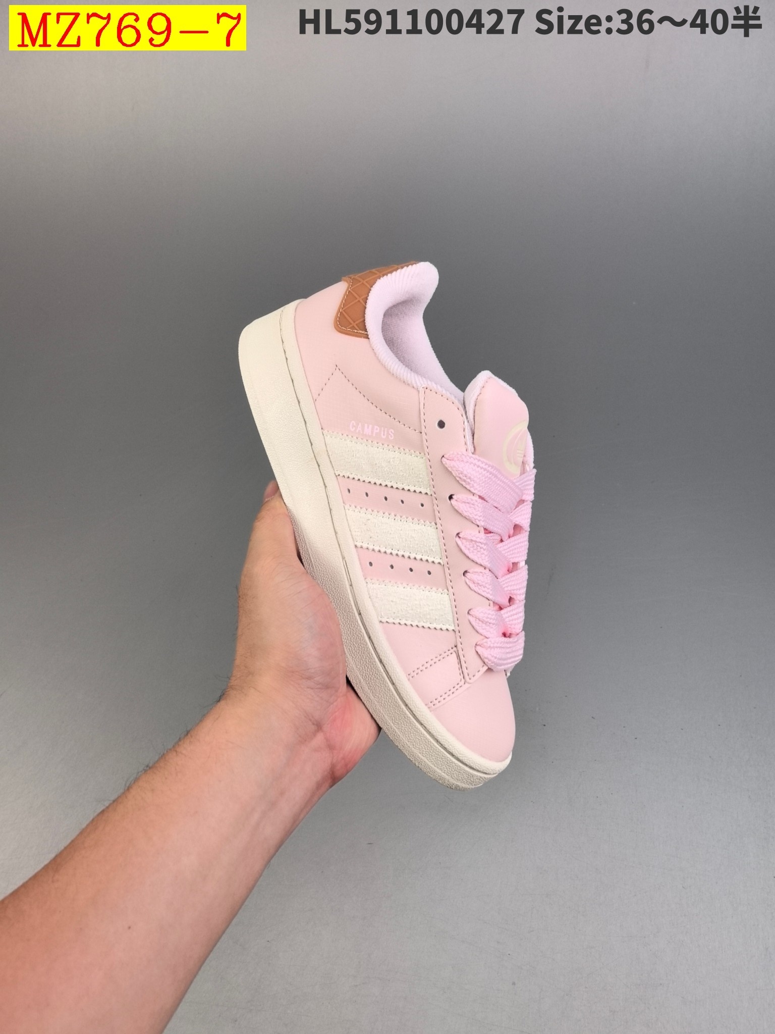 48$ adidas BAD BUBBY CAMPUS 00S SHOES half size 36-45 024290 MZ769 gallery