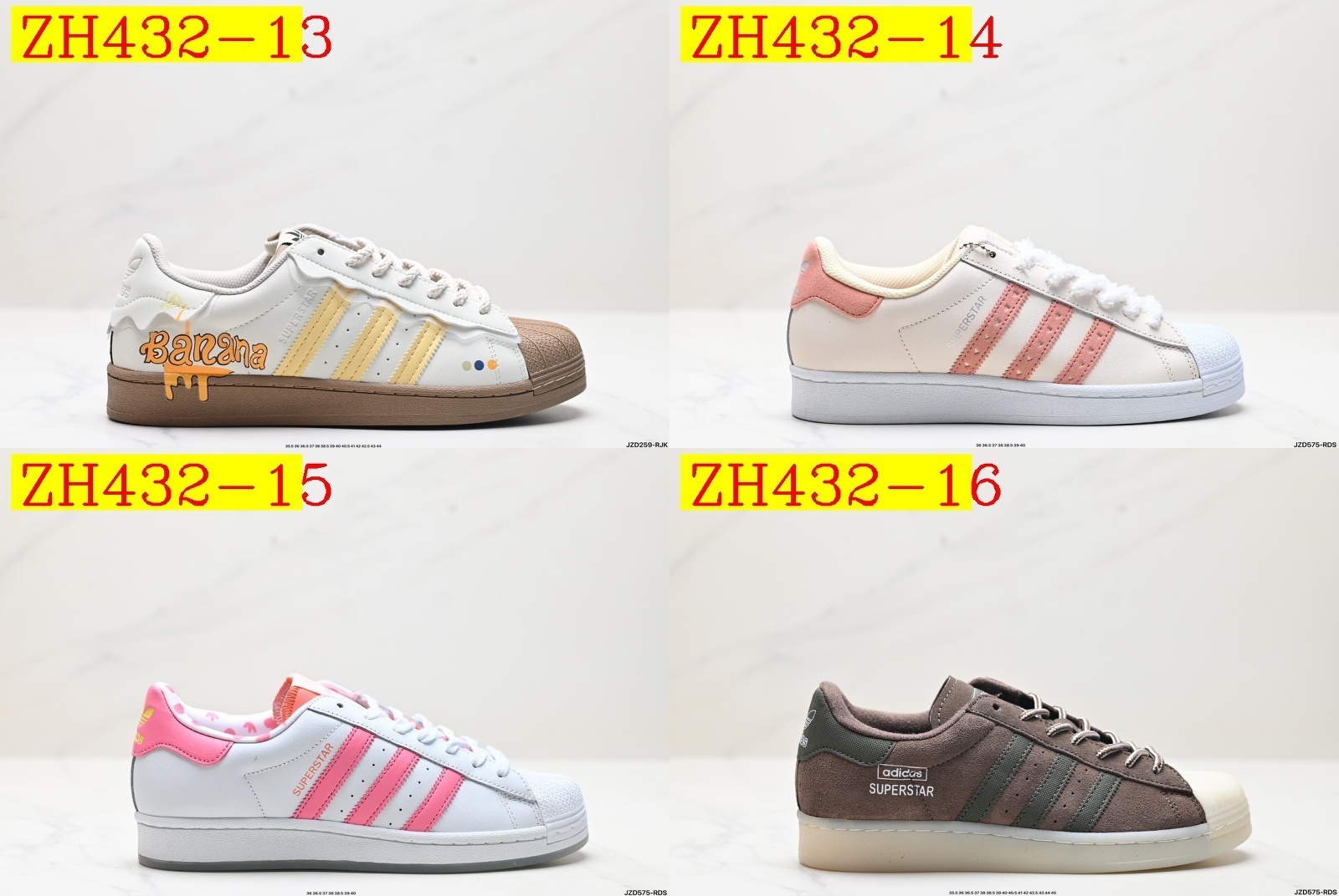 48$ adidas Originals Superstar size 36-45 All Colors 4 926450 ZH432 gallery