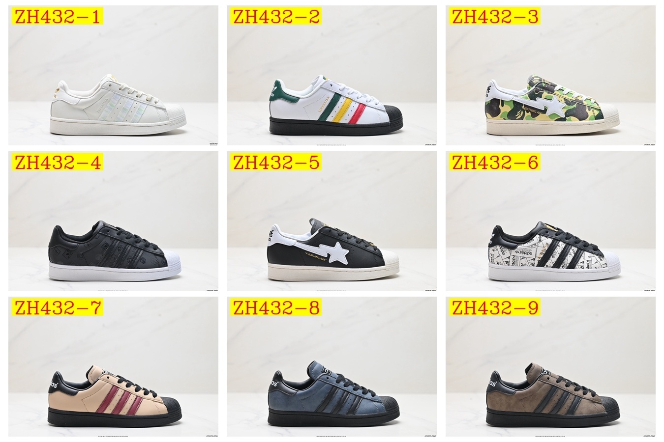 48$ adidas Originals Superstar size 36-45 All Colors 4 926450 ZH432 gallery