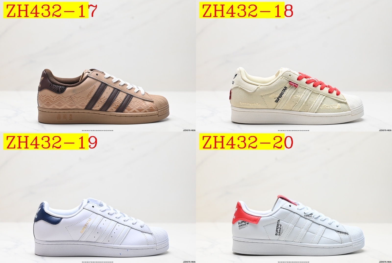 48$ adidas Originals Superstar size 36-45 All Colors 4 926450 ZH432 gallery