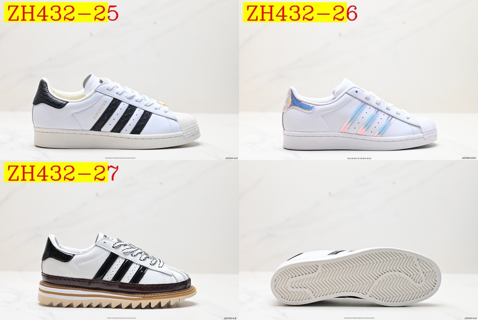 48$ adidas Originals Superstar size 36-45 All Colors 4 926450 ZH432 gallery