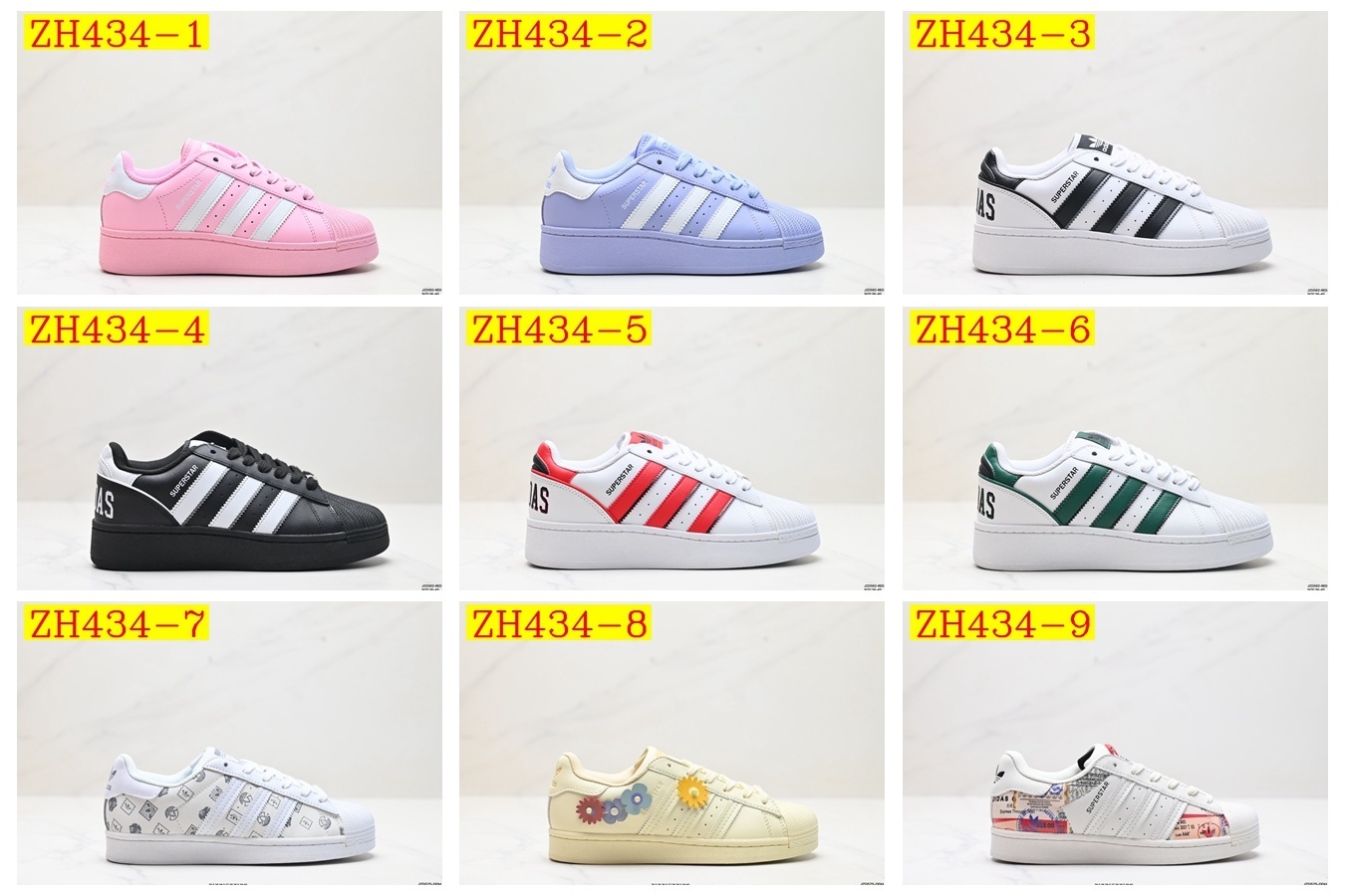 48$ adidas Originals Superstar size 36-45 All Colors 5 926450 ZH434 gallery