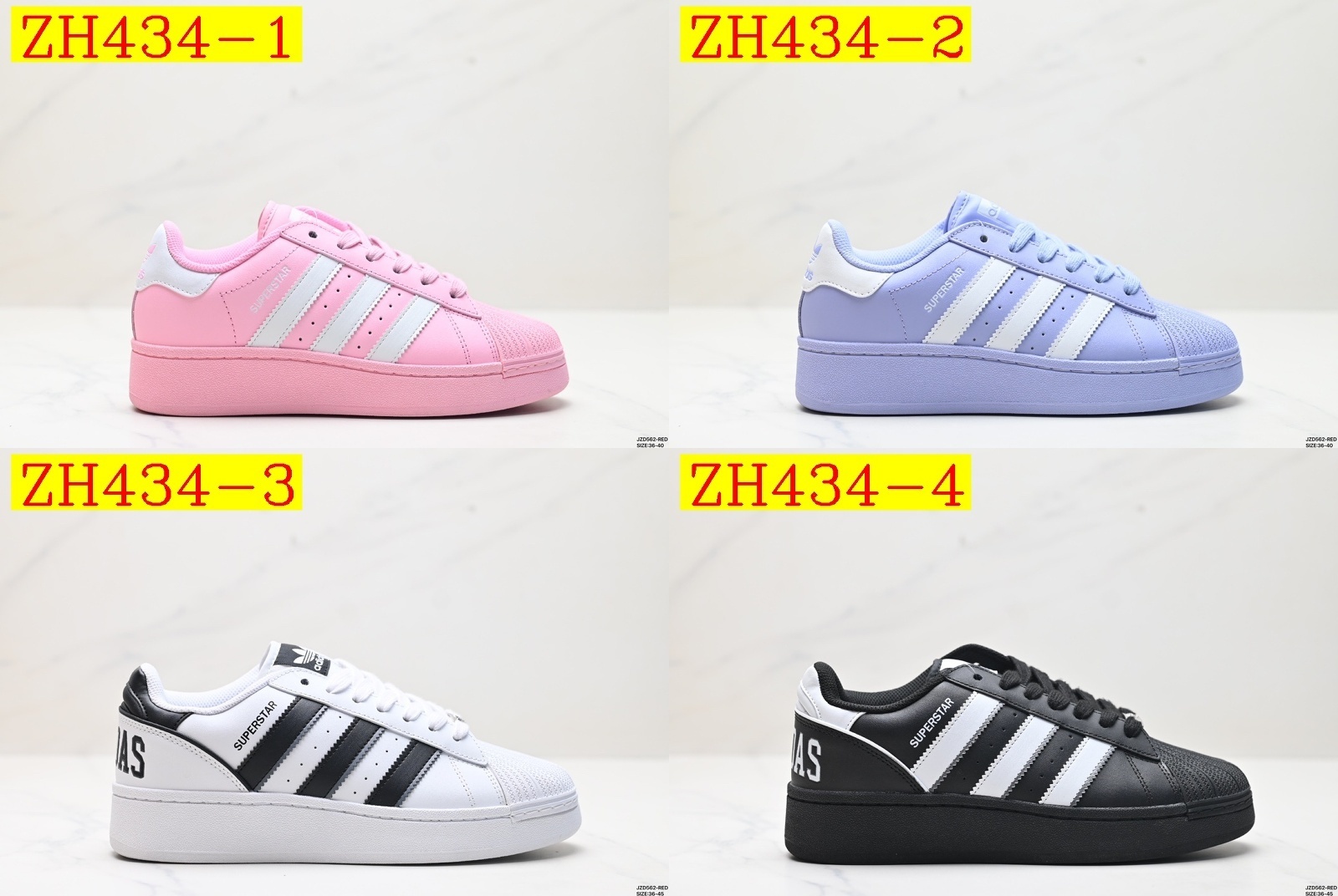 48$ adidas Originals Superstar size 36-45 All Colors 5 926450 ZH434 gallery