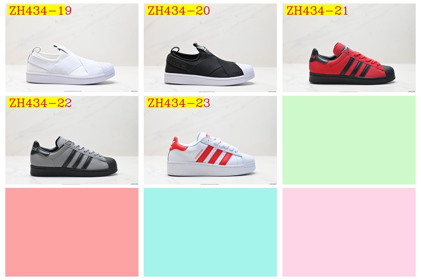 48$ adidas Originals Superstar size 36-45 All Colors 5 926450 ZH434 gallery