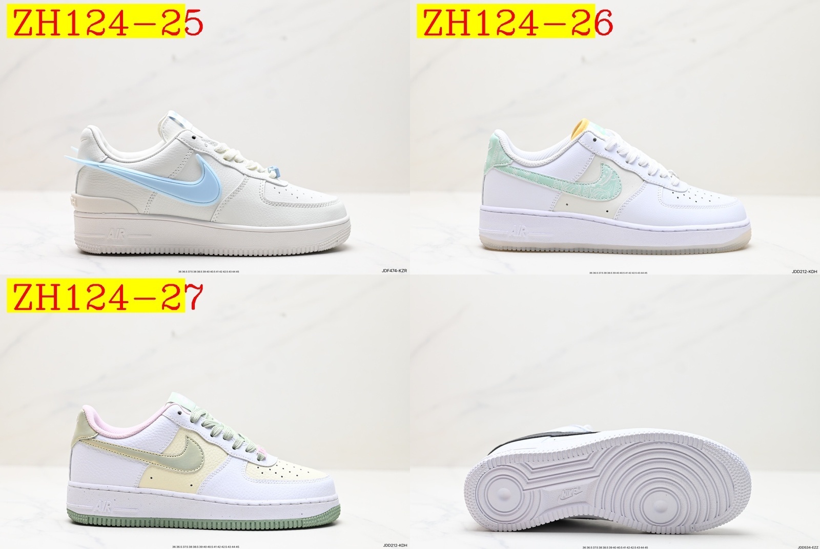 48$ air force 1 size 36-45 All Colors 21 825270 ZH124 gallery