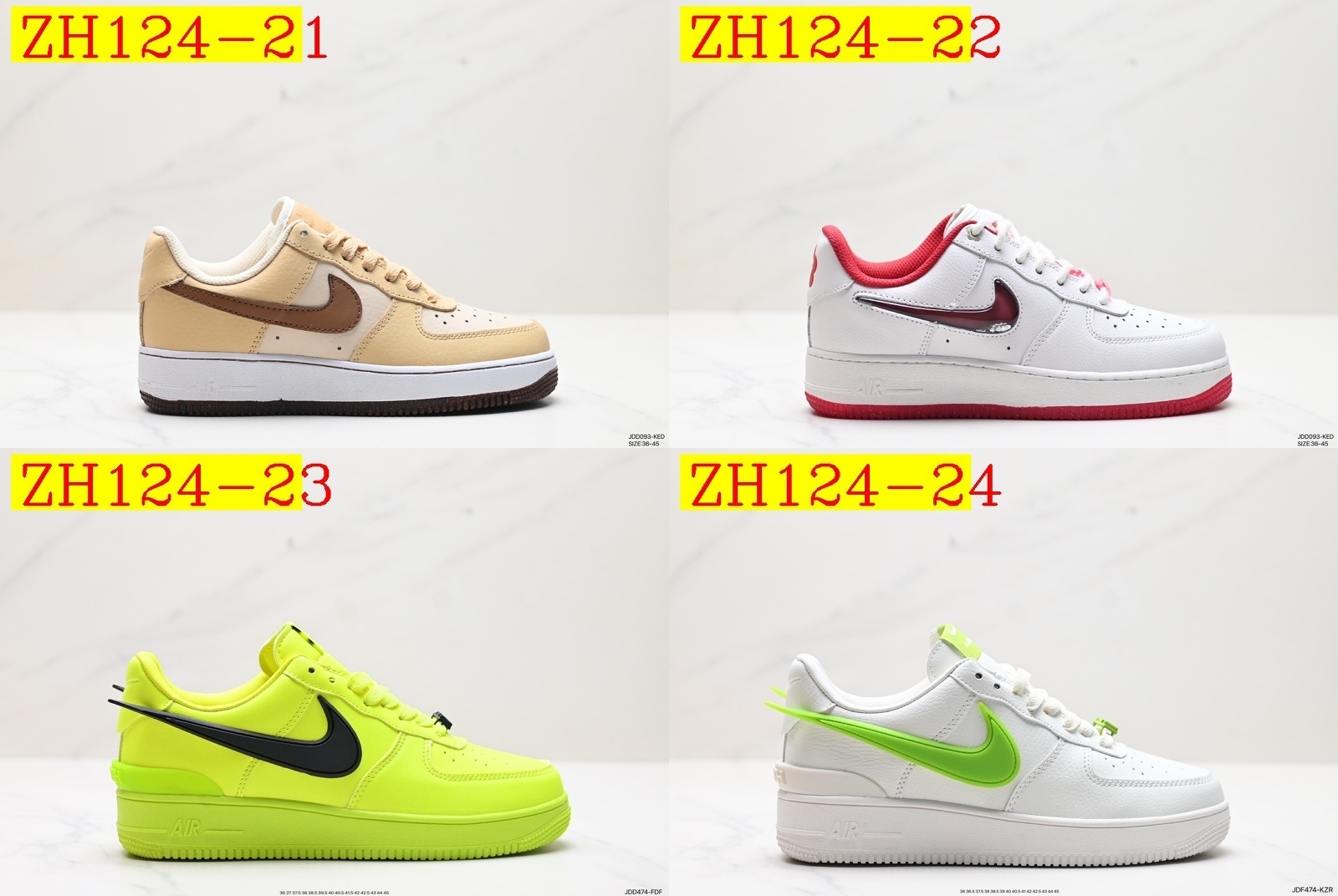 48$ air force 1 size 36-45 All Colors 21 825270 ZH124 gallery